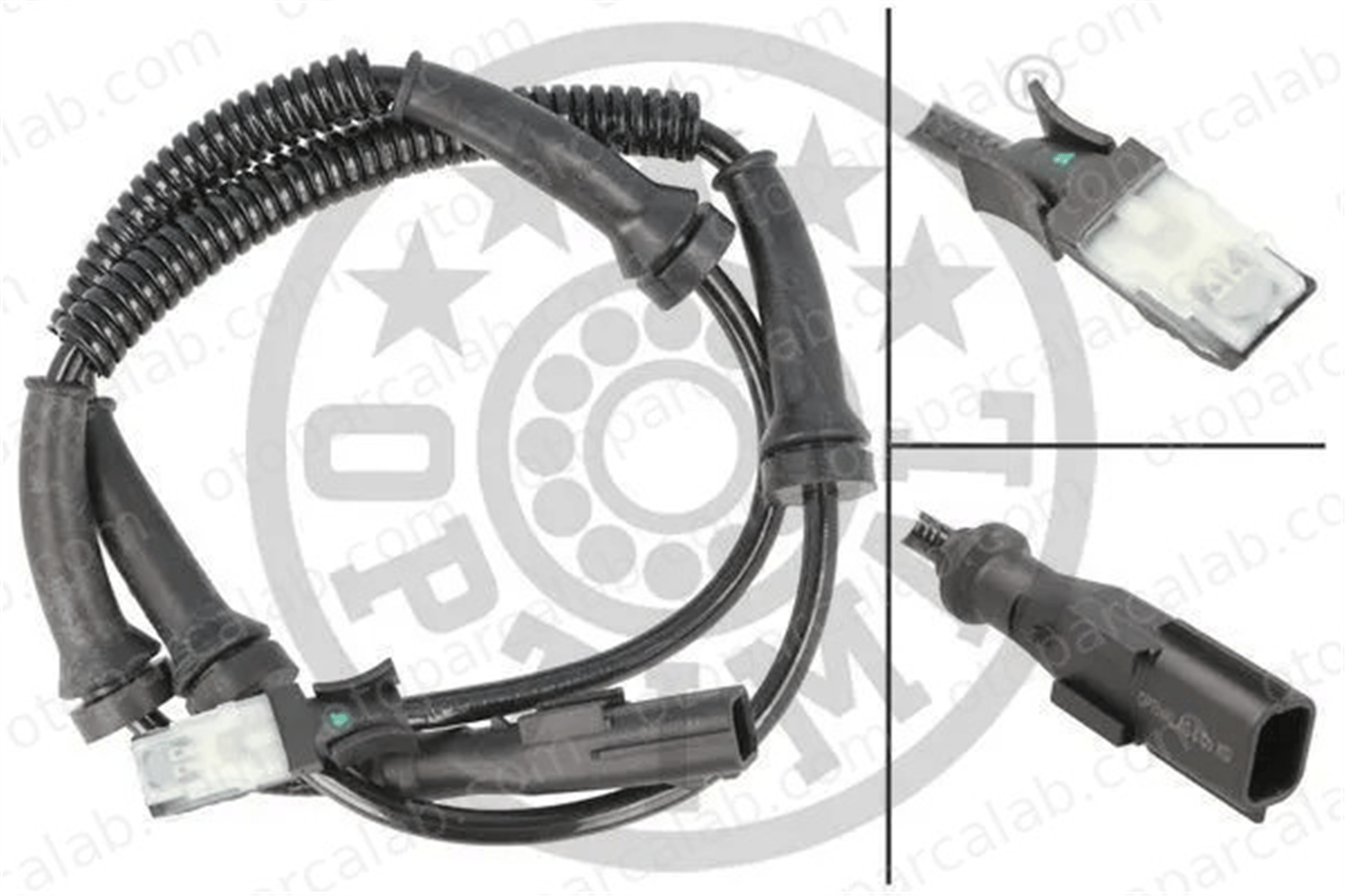 OPTIMAL 06-S808 Abs Sensörü Ön Sağ RENAULT TRAFIC II Panelvan/Van OPEL VIVARO A Minibüs/Otobüs 4419127 8200675748