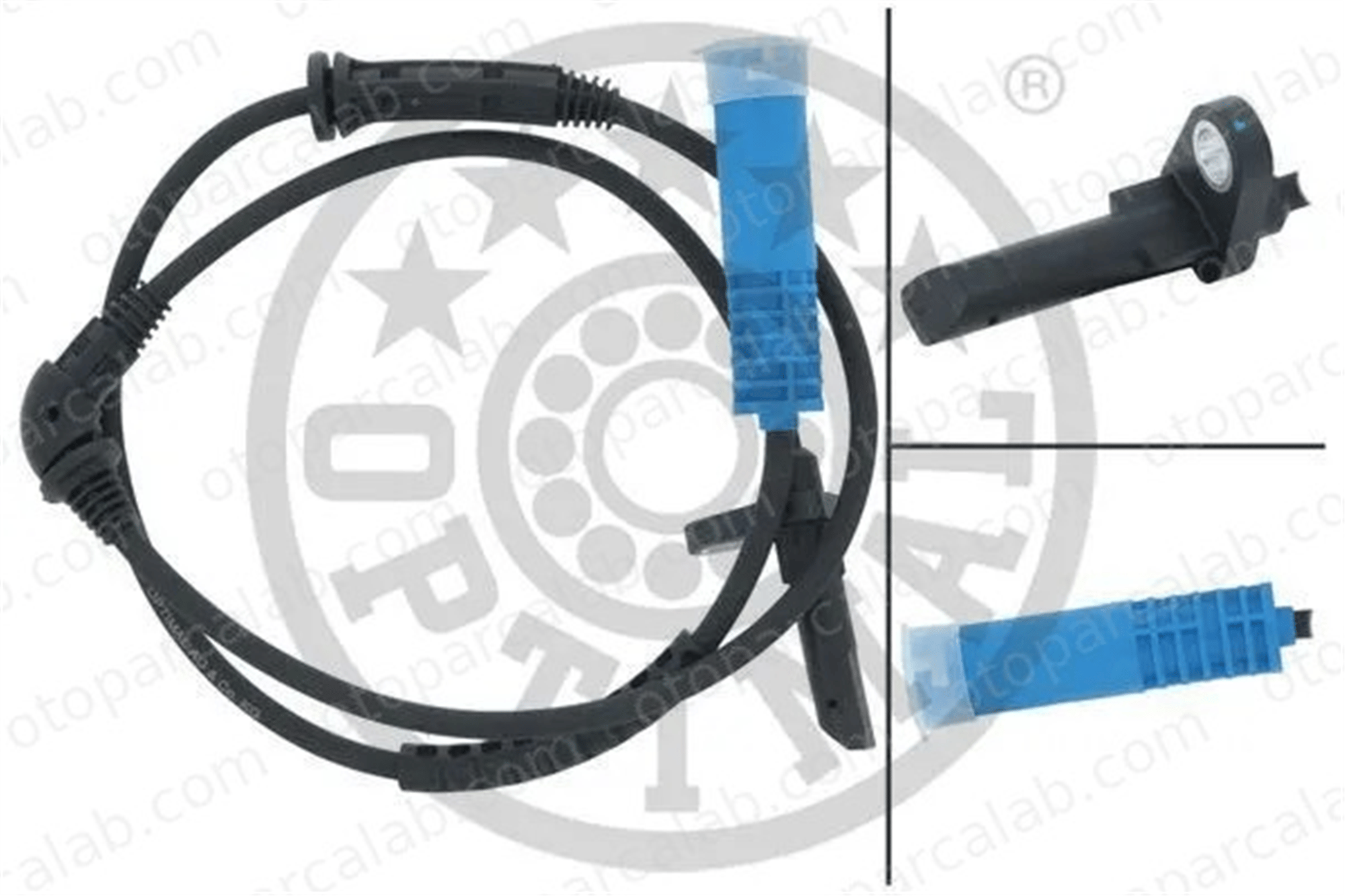 OPTIMAL 06-S871 Abs Sensörü Ön Sağ MINI MINI COUNTRYMAN MINI PACEMAN 34529804589 34529808193