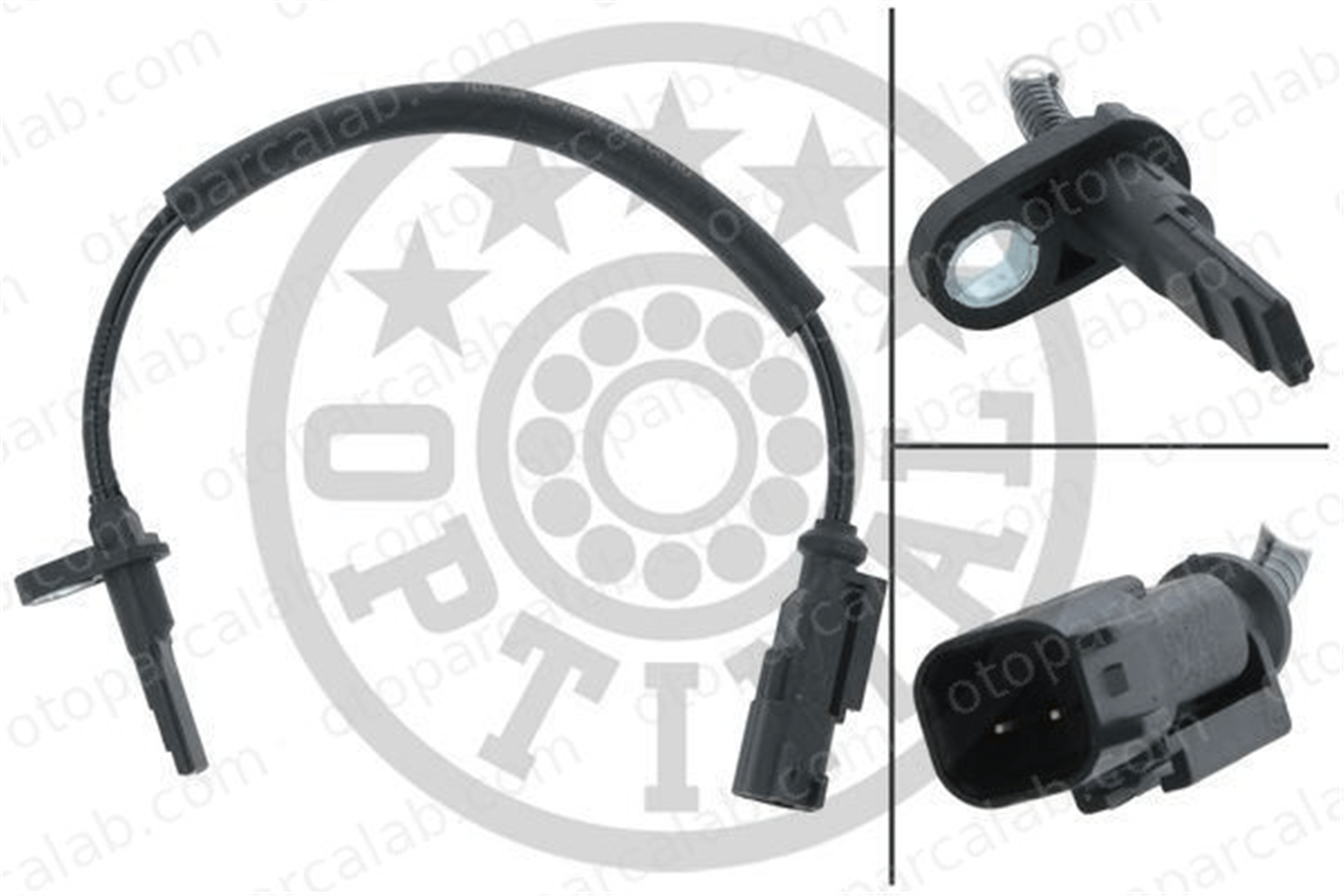 OPTIMAL 06-S873 Abs Sensörü Ön Sağ veya Sol FORD TRANSIT V363 Panelvan/Van TRANSIT V363 Platform şasi BK212B372AC 1763975