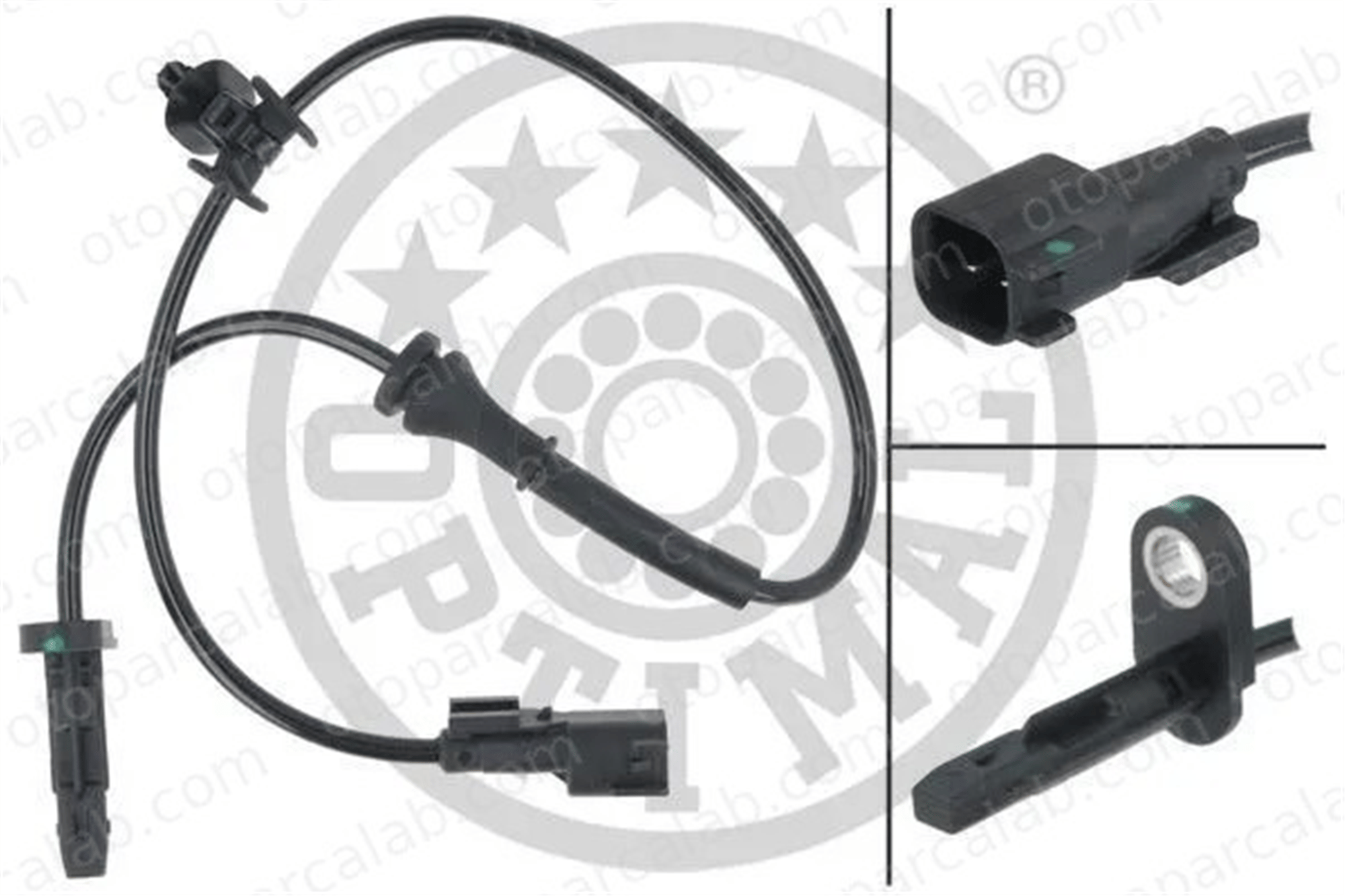 OPTIMAL 06-S914 Abs Sensörü Arka Sağ TESLA MODEL Y MODEL 3 104477100D