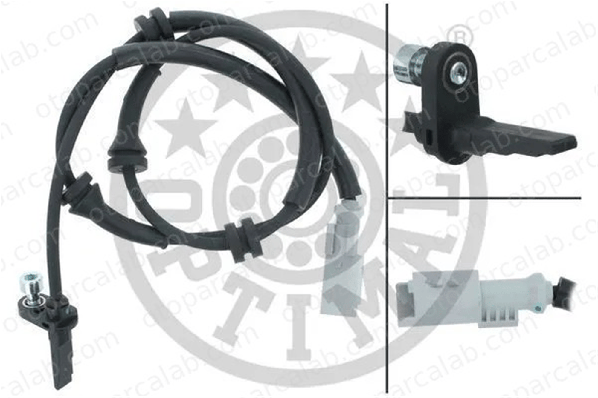 OPTIMAL 06-S917 Abs Sensörü Ön Sağ veya Sol CITROËN SPACETOURER Minibüs/Otobüs JUMPY Panelvan/Van 9806039580