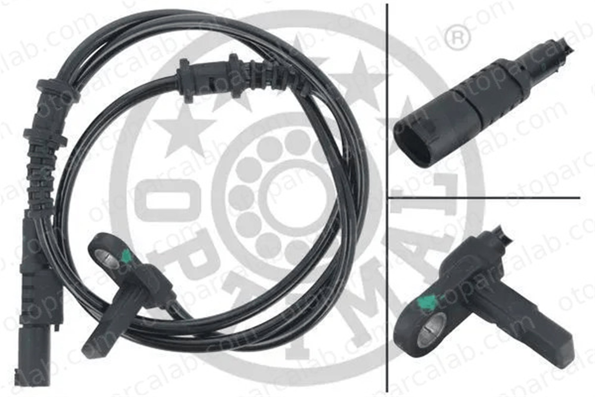 OPTIMAL 06-S927 Abs Sensörü Ön Sağ veya Sol MERCEDES-BENZ SPRINTER 3,5-t Panelvan/Van SPRINTER 3,5-t Platform şasi A9065403917 2E0927748L
