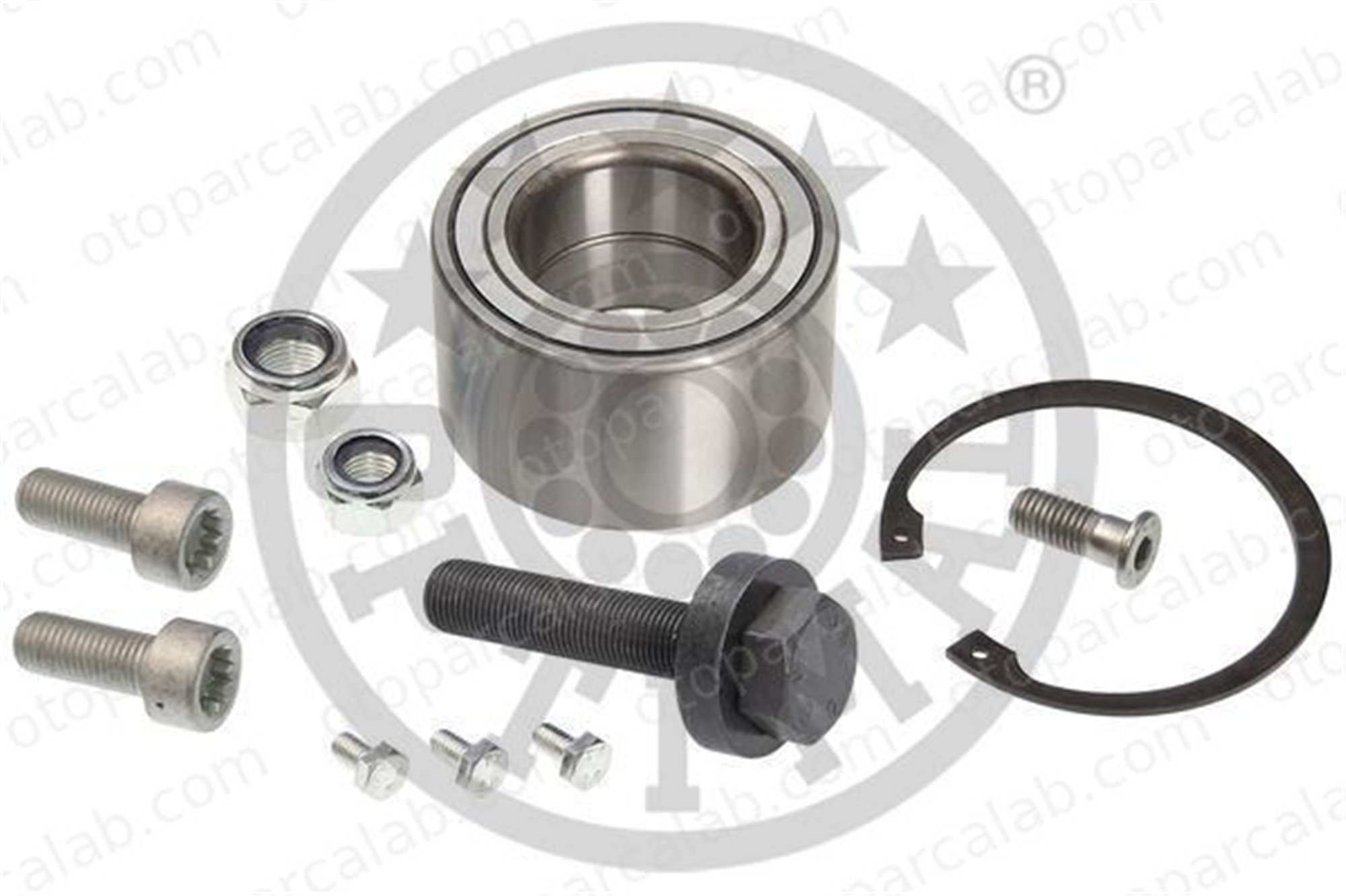 OPTIMAL 101209 Teker Rulmanı Ön veya Arka Sağ veya Sol VW TRANSPORTER T4 Minibüs/Otobüs TRANSPORTER T4 Panelvan/Van 701407625 701501287D