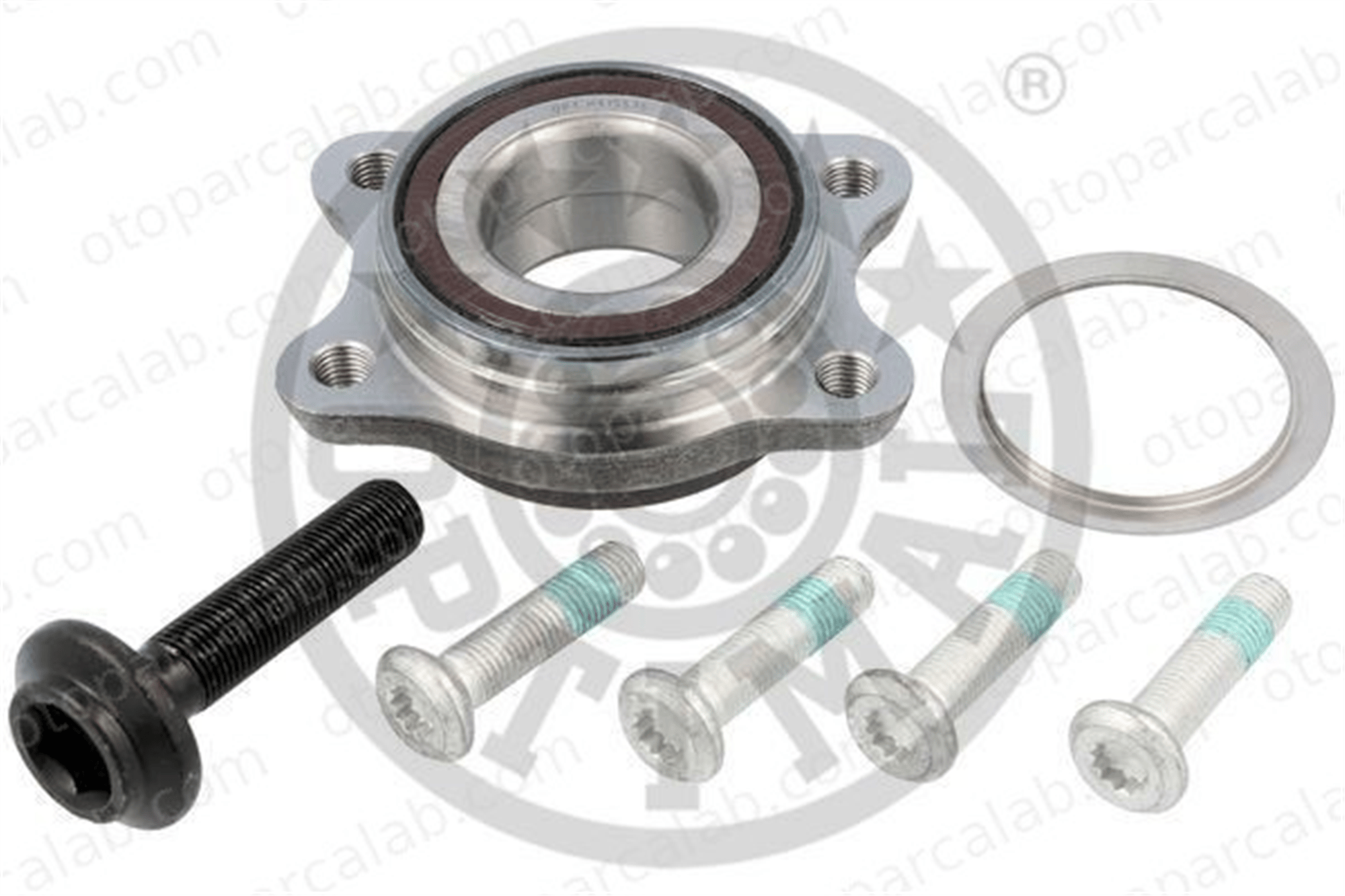 OPTIMAL 101516 Teker Rulmanı Ön Sağ veya Sol AUDI A6 C6 Avant A6 C6 4E0407625B 4F0498625B