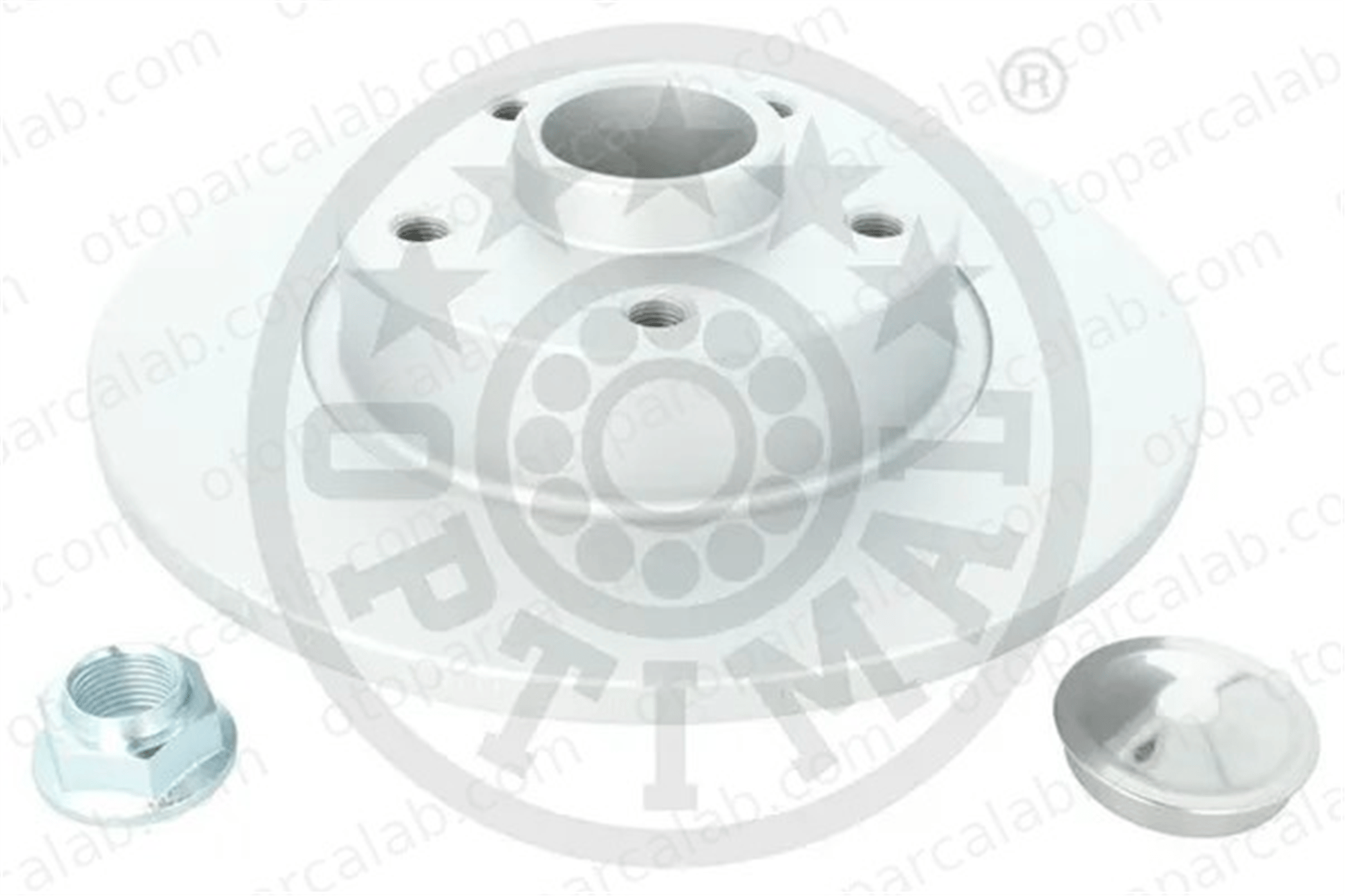 OPTIMAL 202101BS2 Fren Disk Ayna Arka Sağ ve Sol RENAULT TRAFIC III Minibüs/Otobüs TRAFIC III Panelvan/Van 432007343R 432022742R