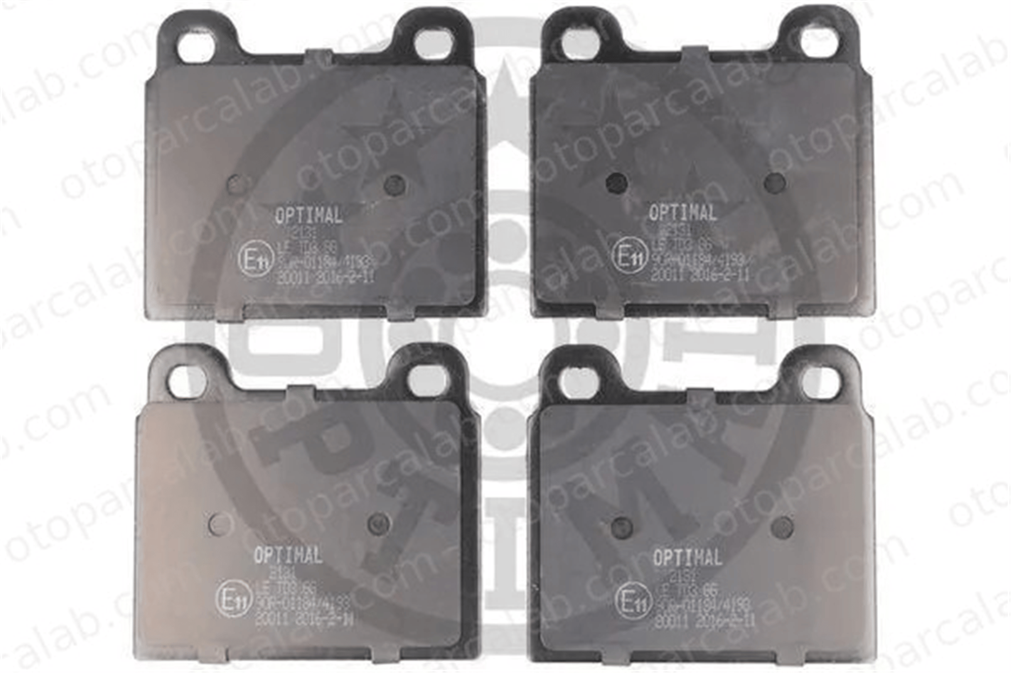 OPTIMAL BP-02131 Fren Disk Balata Ön VW TRANSPORTER T3 Minibüs/Otobüs TRANSPORTER T3 Panelvan/Van 3595007 211615115D