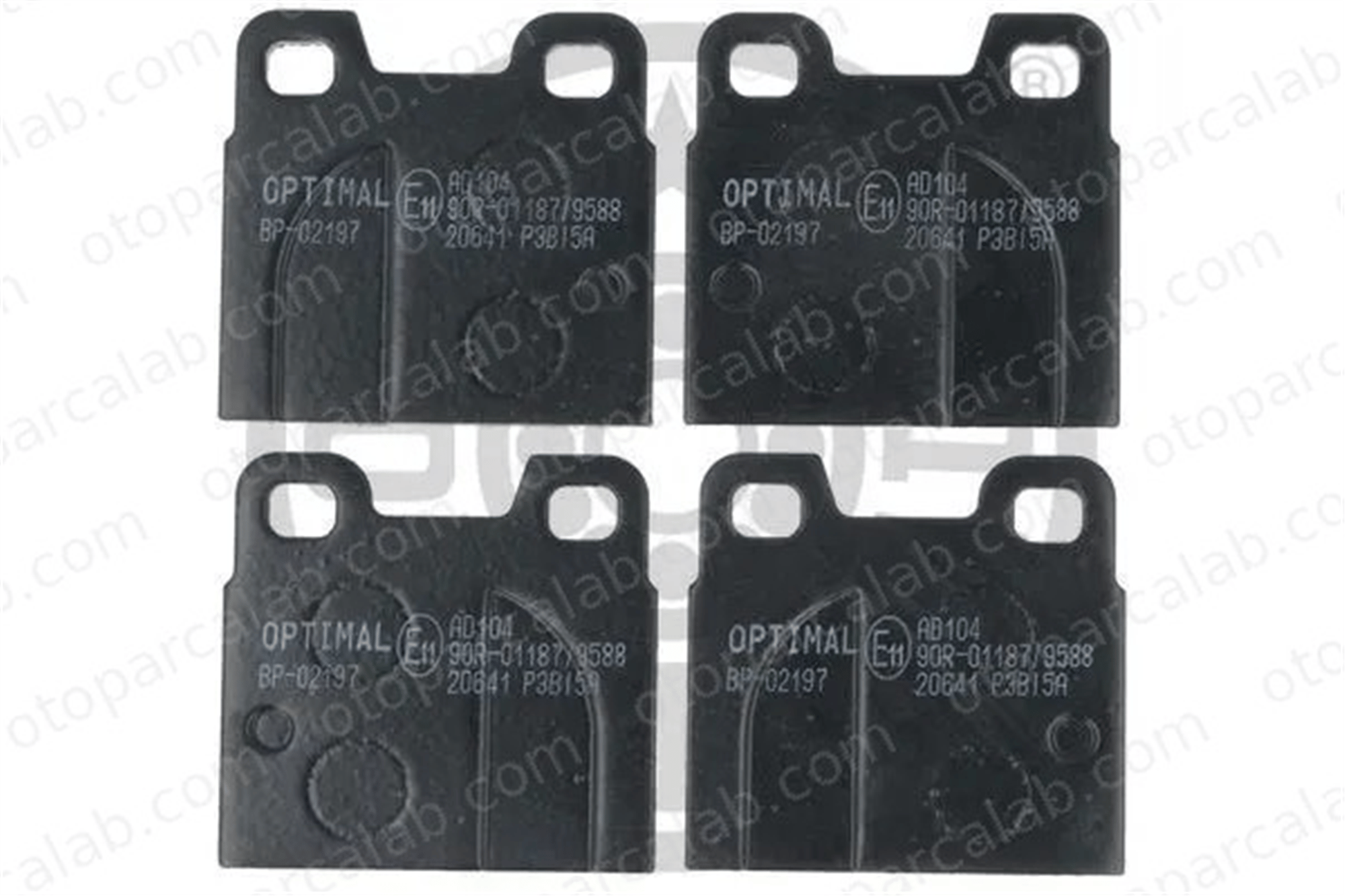 OPTIMAL BP-02197 Fren Disk Balata Ön VW KAEFER ALFA ROMEO SPIDER 10526300000000 10526260030025