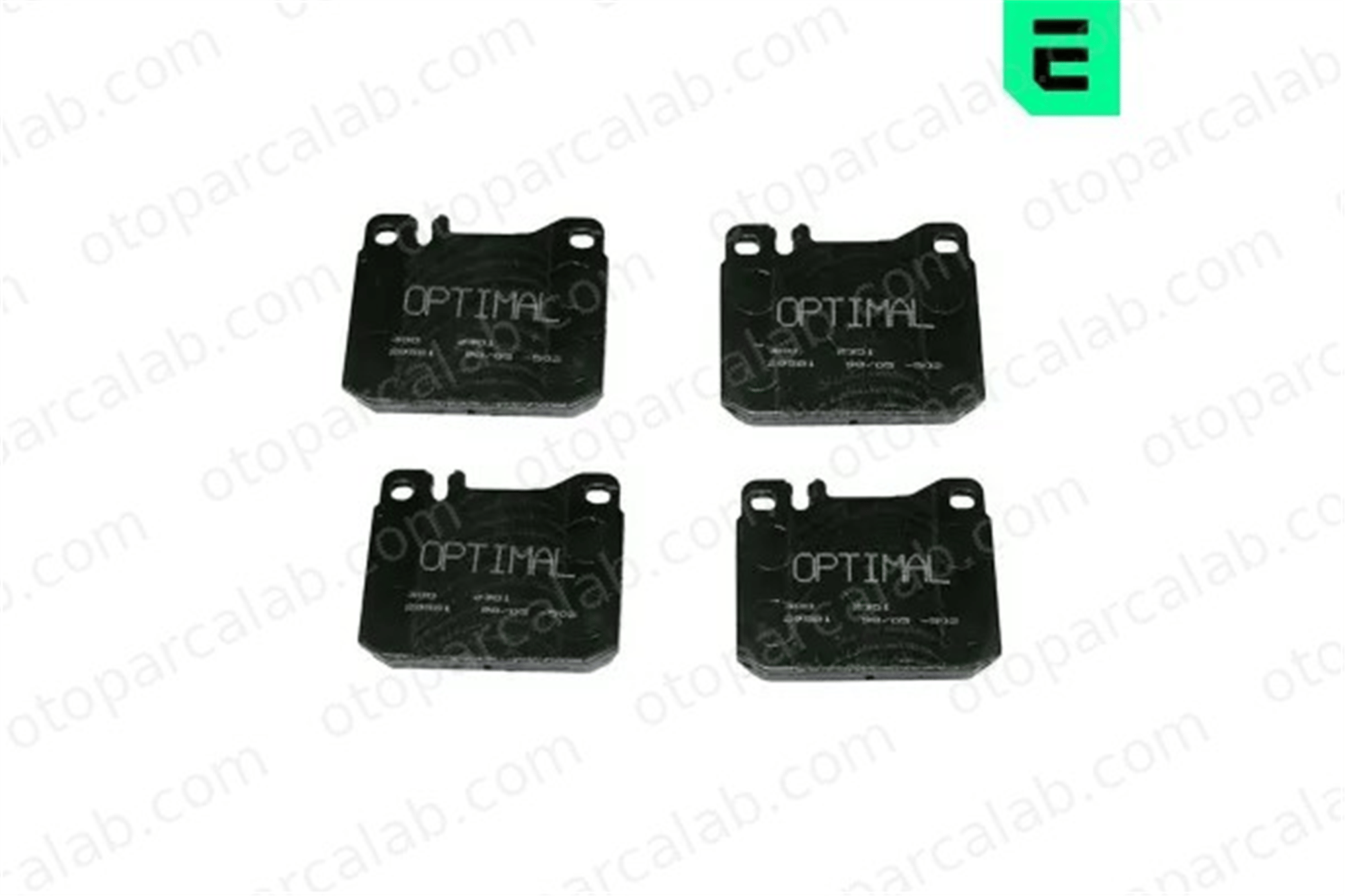 OPTIMAL BP-02301 Fren Disk Balata Ön MERCEDES-BENZ 123 Sedan S-SERISI 4206320 0004206320