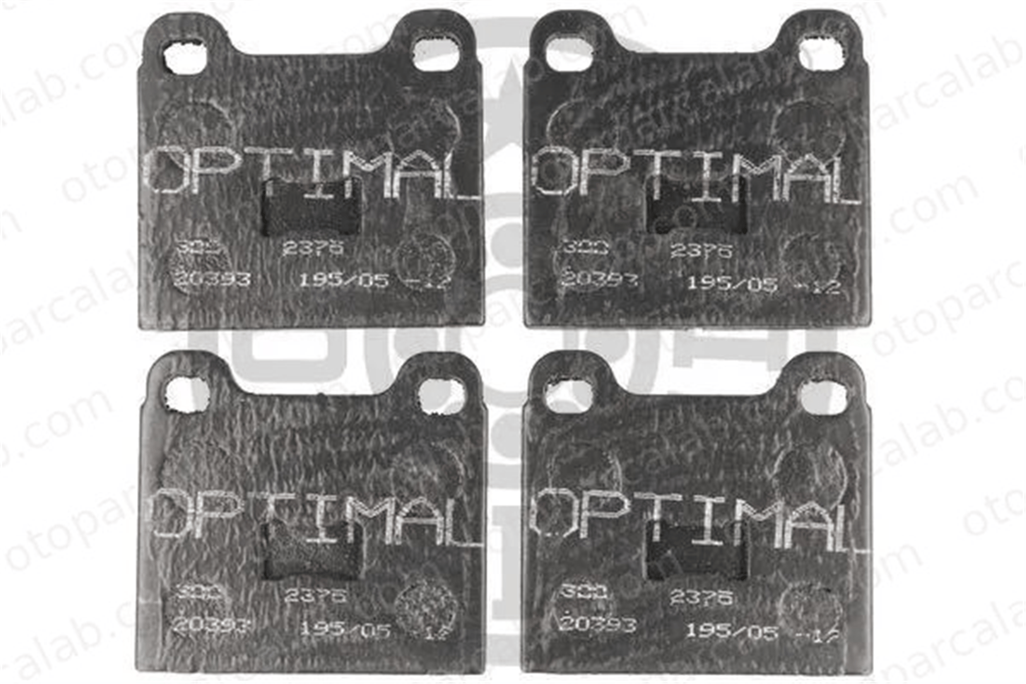 OPTIMAL BP-02375 Fren Disk Balata Ön AUDI 80 B1 Sedan VW PASSAT B1 Variant 171698151B 171698151D