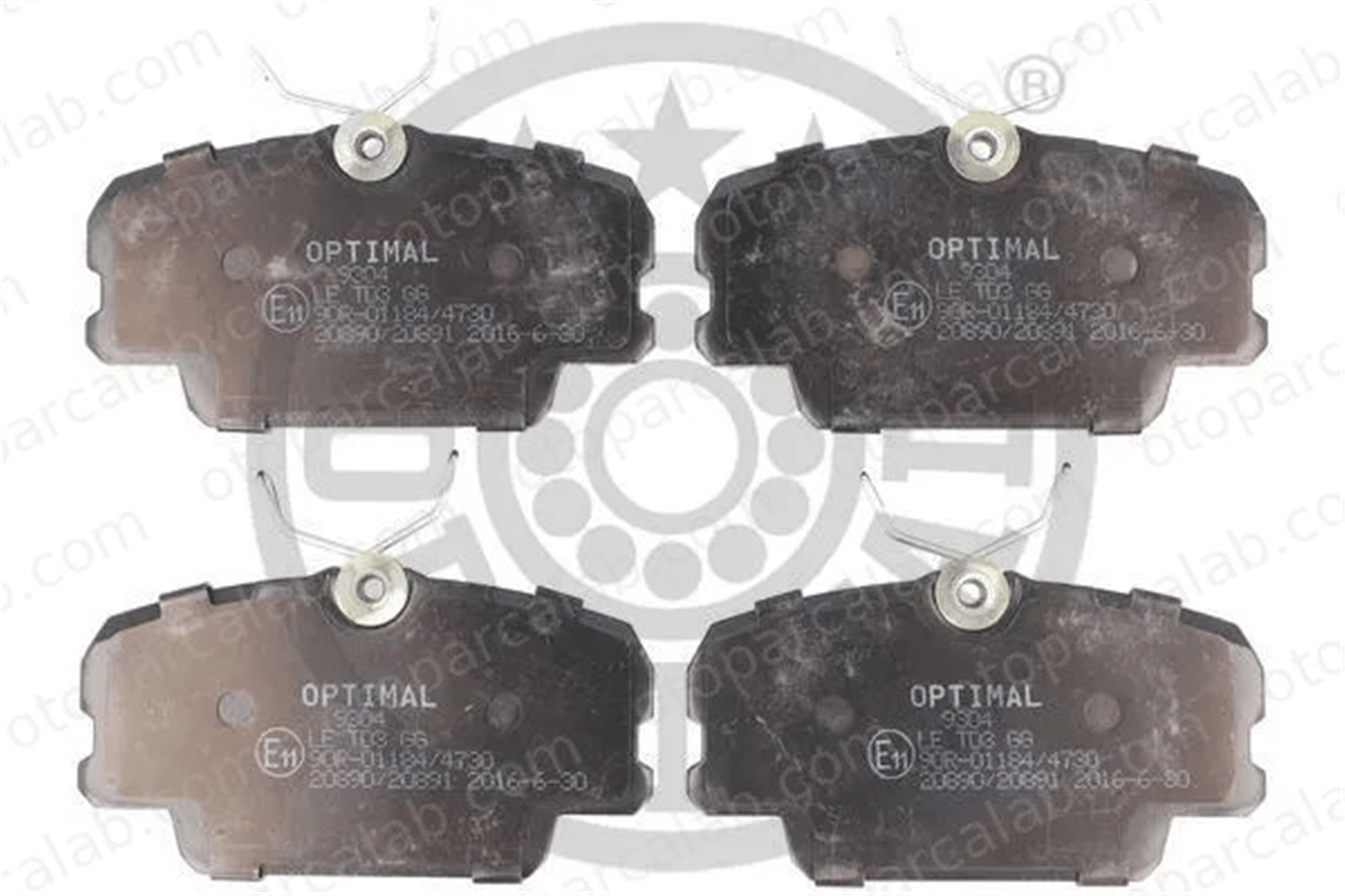 OPTIMAL BP-09304 Fren Disk Balata Ön BMW 3 SAAB 900 I Combi Coupe BP09304 34111154443
