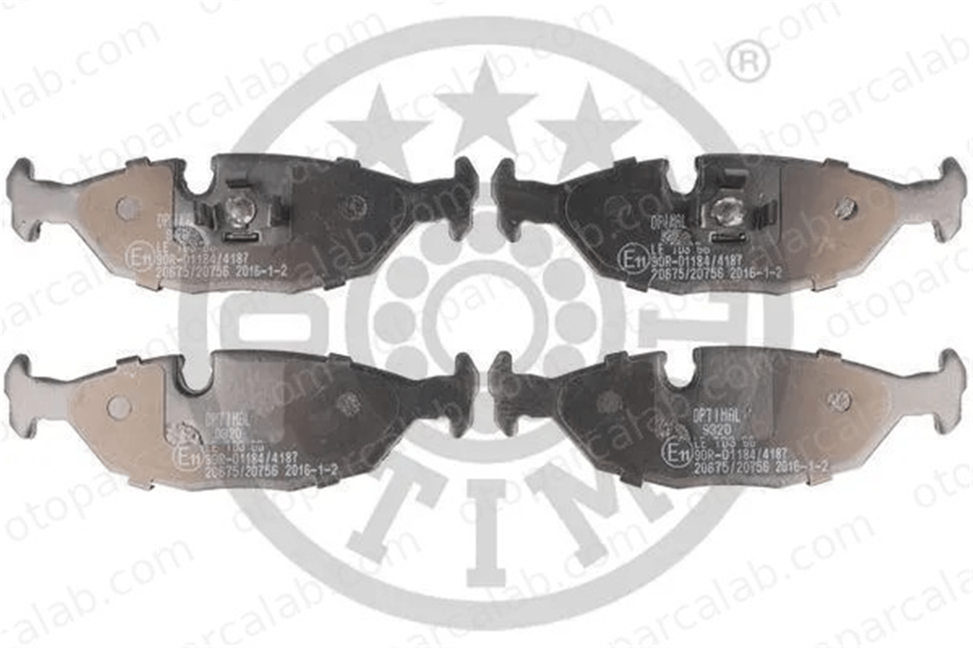 OPTIMAL BP-09320 Fren Disk Balata Ön BMW 3 5 BP09320 34211153196