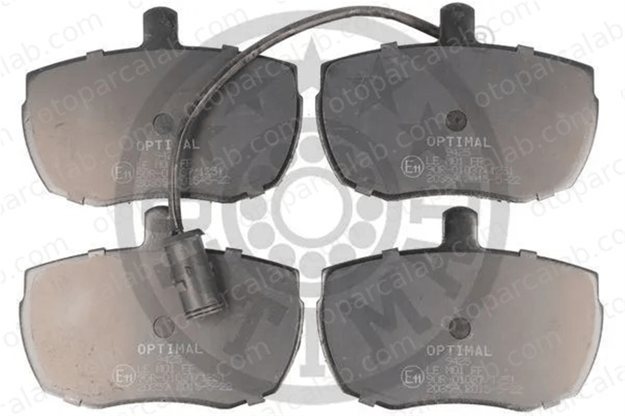 OPTIMAL BP-09425 Fren Disk Balata Arka LAND ROVER RANGE ROVER I IVECO DAILY II Panelvan/Van 607963999 1906038