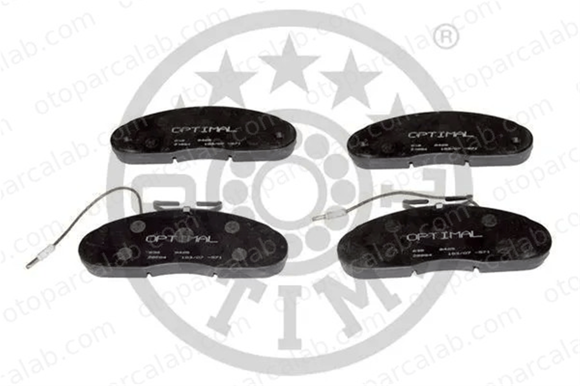 OPTIMAL BP-09465 Fren Disk Balata Ön RENAULT TRUCKS B Platform şasi B Panelvan/Van 5000295329 5000815574