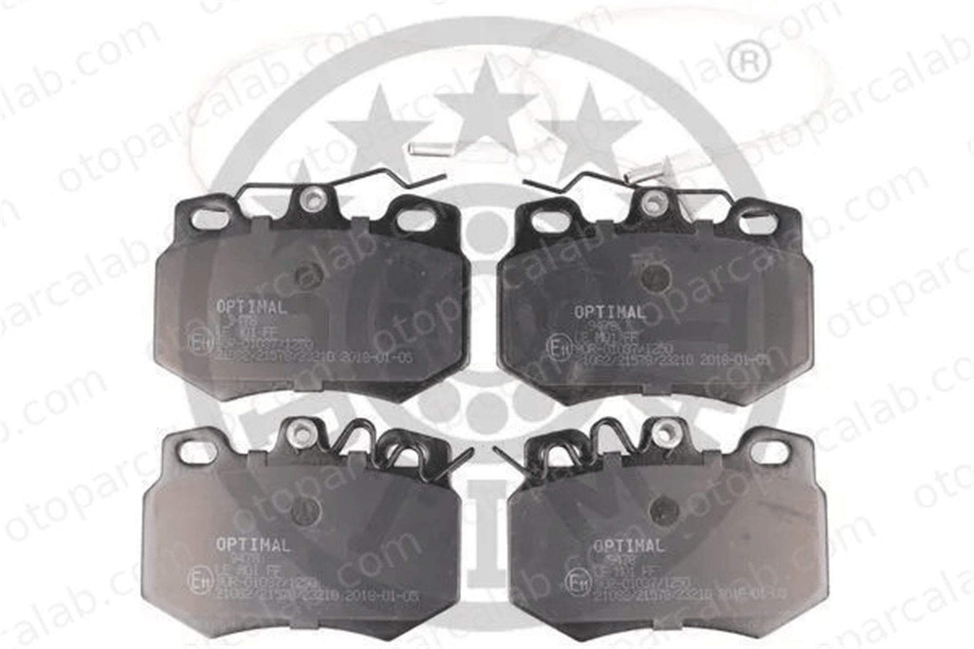 OPTIMAL BP-09478 Fren Disk Balata Ön PEUGEOT 205 II 309 I 420968 420969