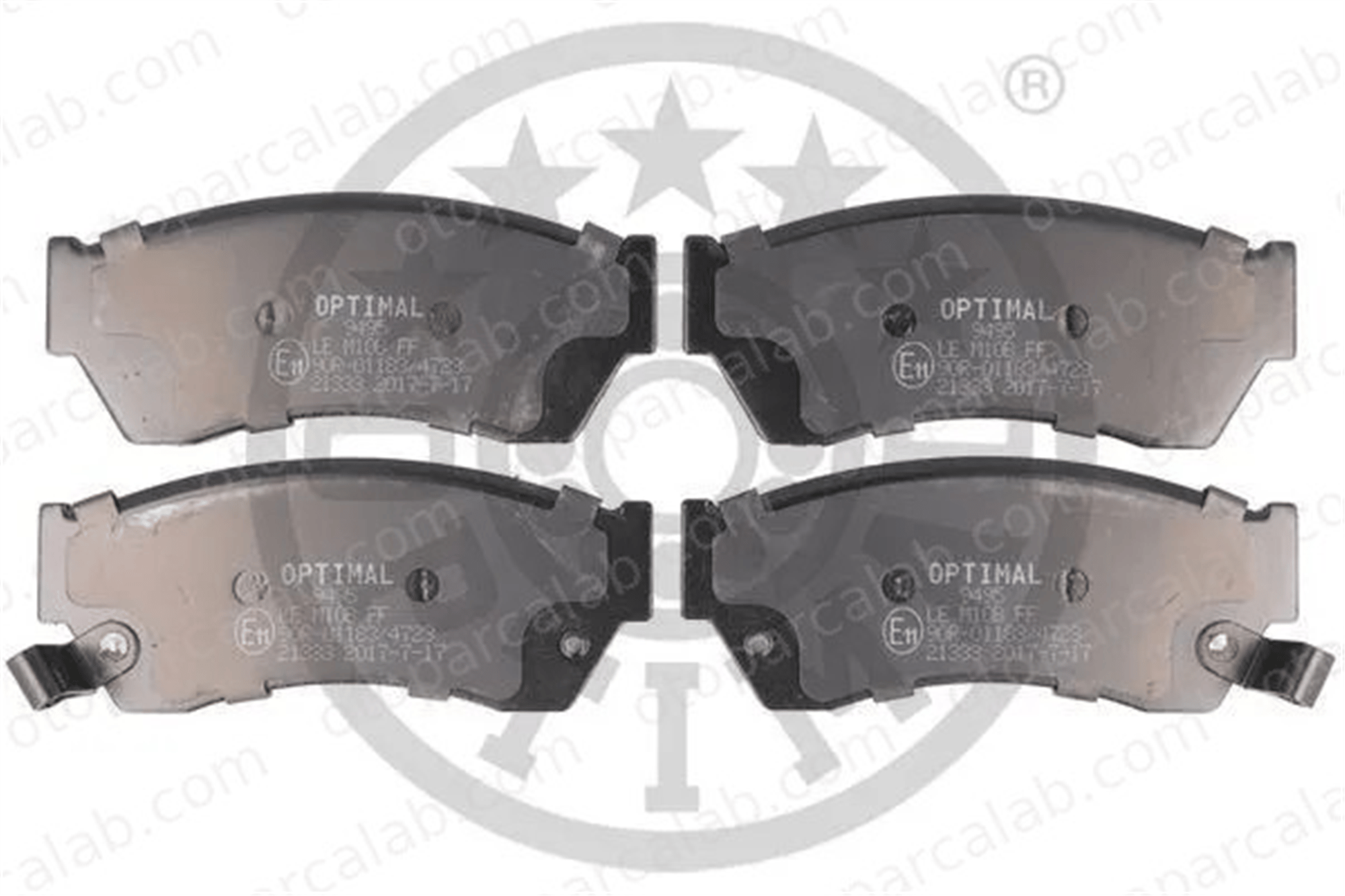 OPTIMAL BP-09495 Fren Disk Balata Ön SUZUKI SWIFT II Hatchback SWIFT II Sedan 5520061880 5520062840