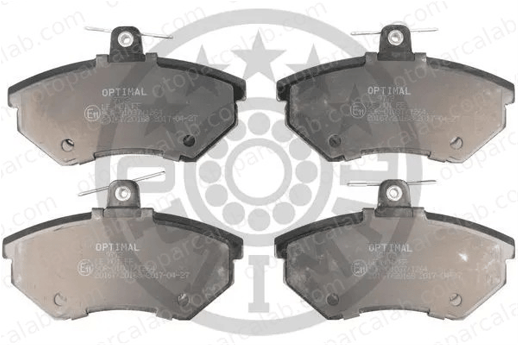 OPTIMAL BP-09772 Fren Disk Balata Ön SEAT IBIZA II CORDOBA 357615115A 357615115B