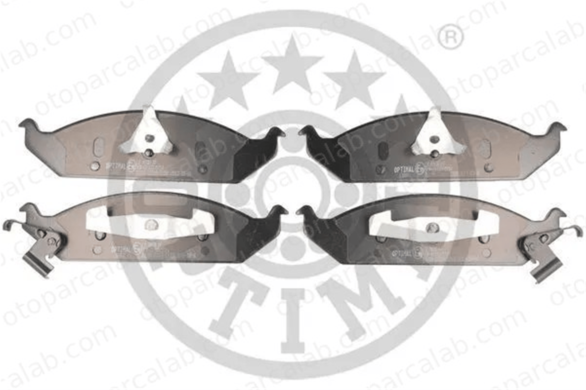 OPTIMAL BP-10037 Fren Disk Balata Ön CHRYSLER STRATUS DODGE STRATUS 4728240 4798885