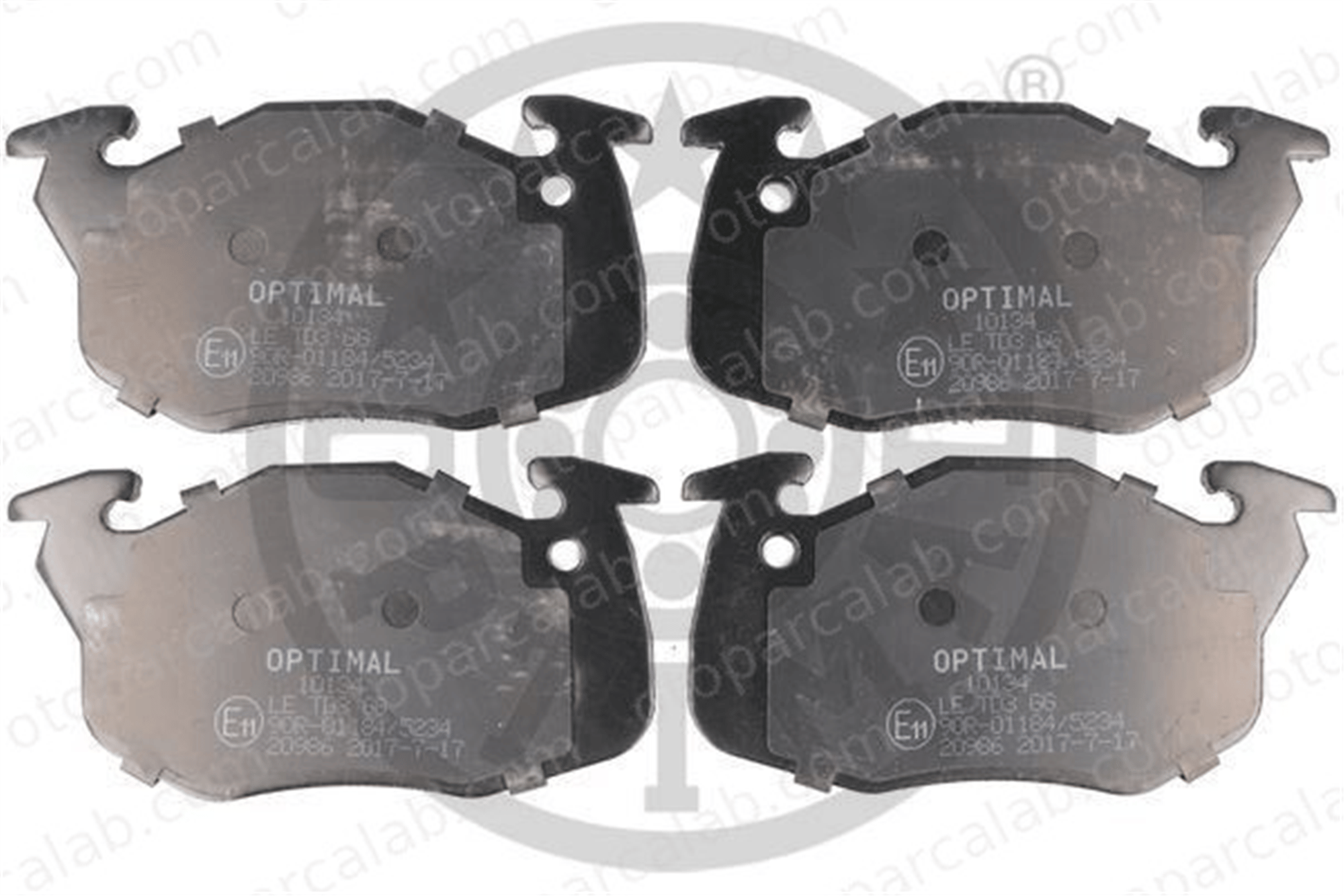OPTIMAL BP-10134 Fren Disk Balata Ön CITROËN SAXO PEUGEOT 106 II 425137 425140