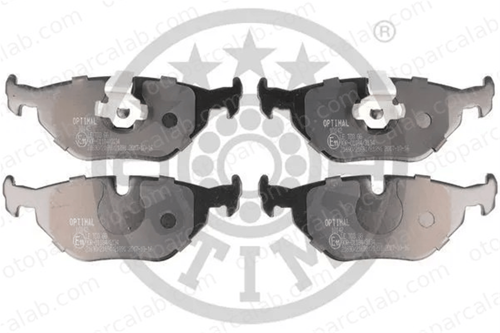 OPTIMAL BP-10142 Fren Disk Balata Ön BMW 5 5 Touring BP10142 34211163395