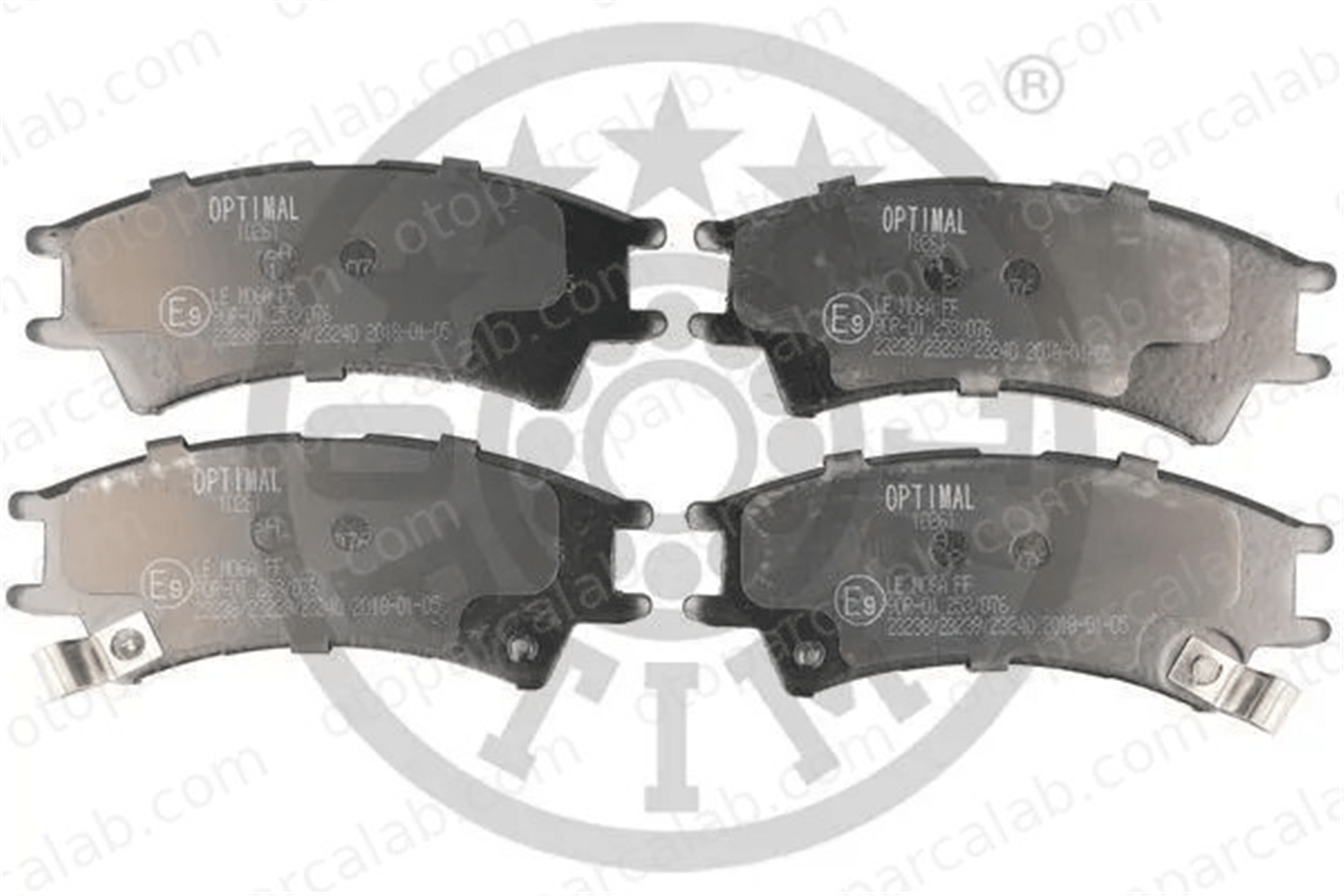 OPTIMAL BP-10261 Fren Disk Balata Ön HYUNDAI ATOS 5810102A00 5810105A10