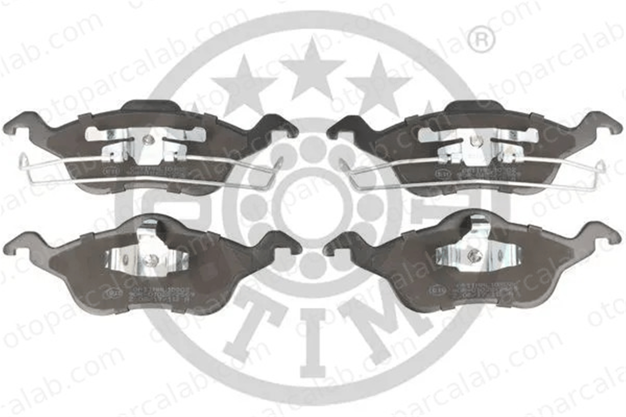 OPTIMAL BP-10302 Fren Disk Balata Ön FORD FOCUS I FOCUS I Turnier TAMT2K021FCS 1075558
