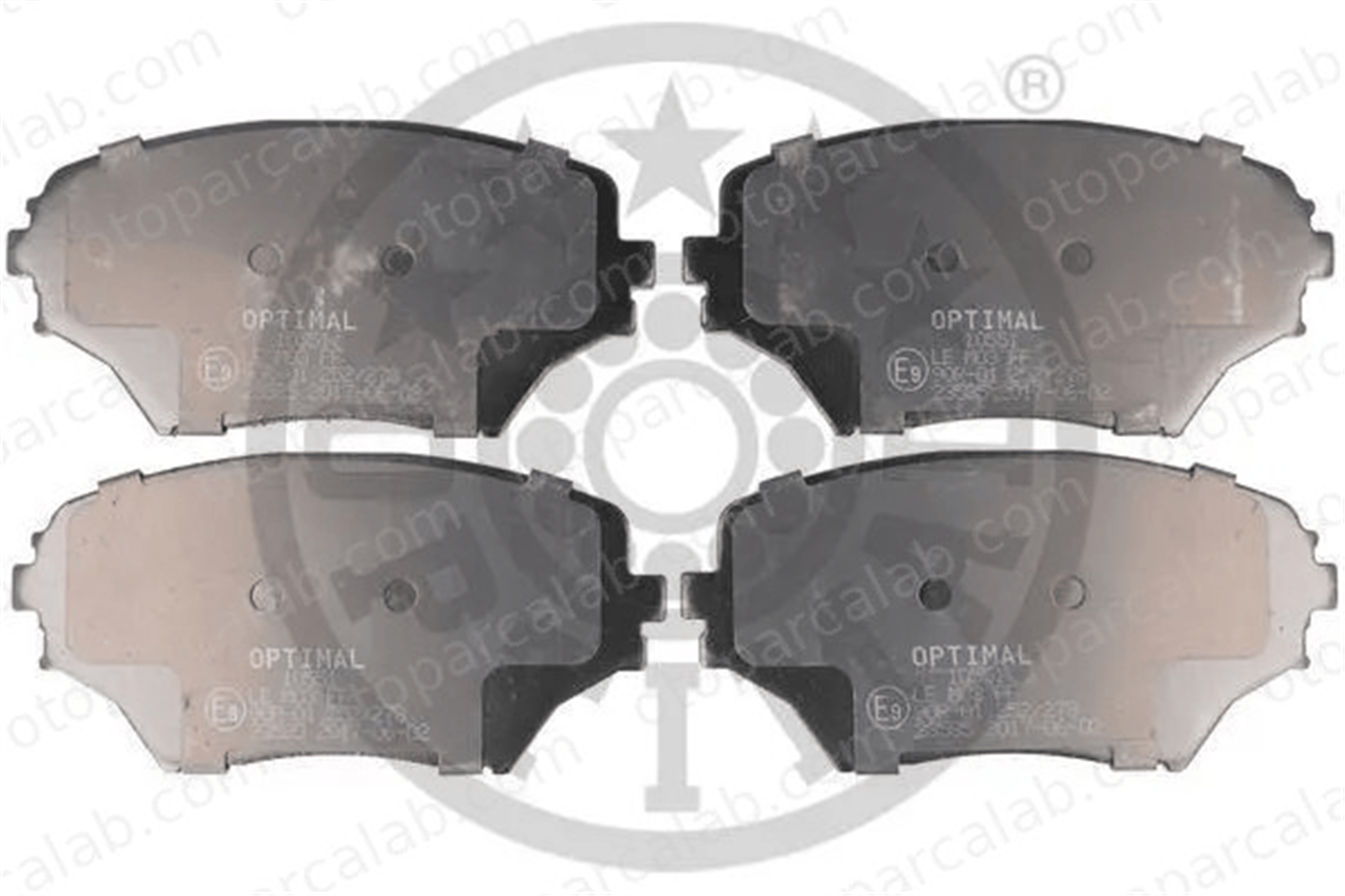 OPTIMAL BP-10551 Fren Disk Balata Ön TOYOTA RAV 4 II 446542070 0446542070