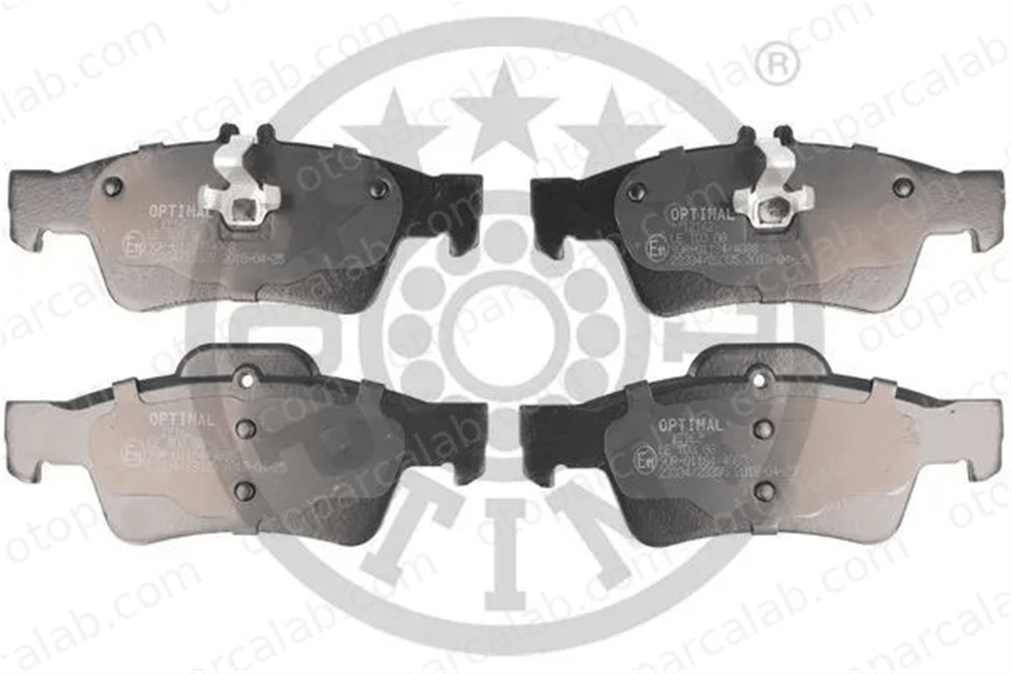 OPTIMAL BP-12162 Fren Disk Balata Ön MERCEDES-BENZ E-SERISI E-SERISI T-Model BP12162 74206720