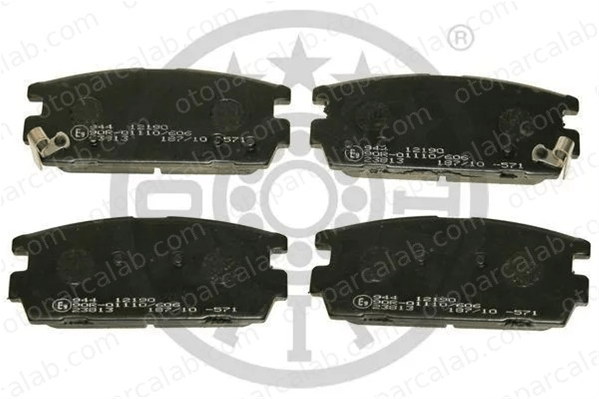 OPTIMAL BP-12190 Fren Disk Balata Ön HYUNDAI TERRACAN 58302H1A00 58302H1A10