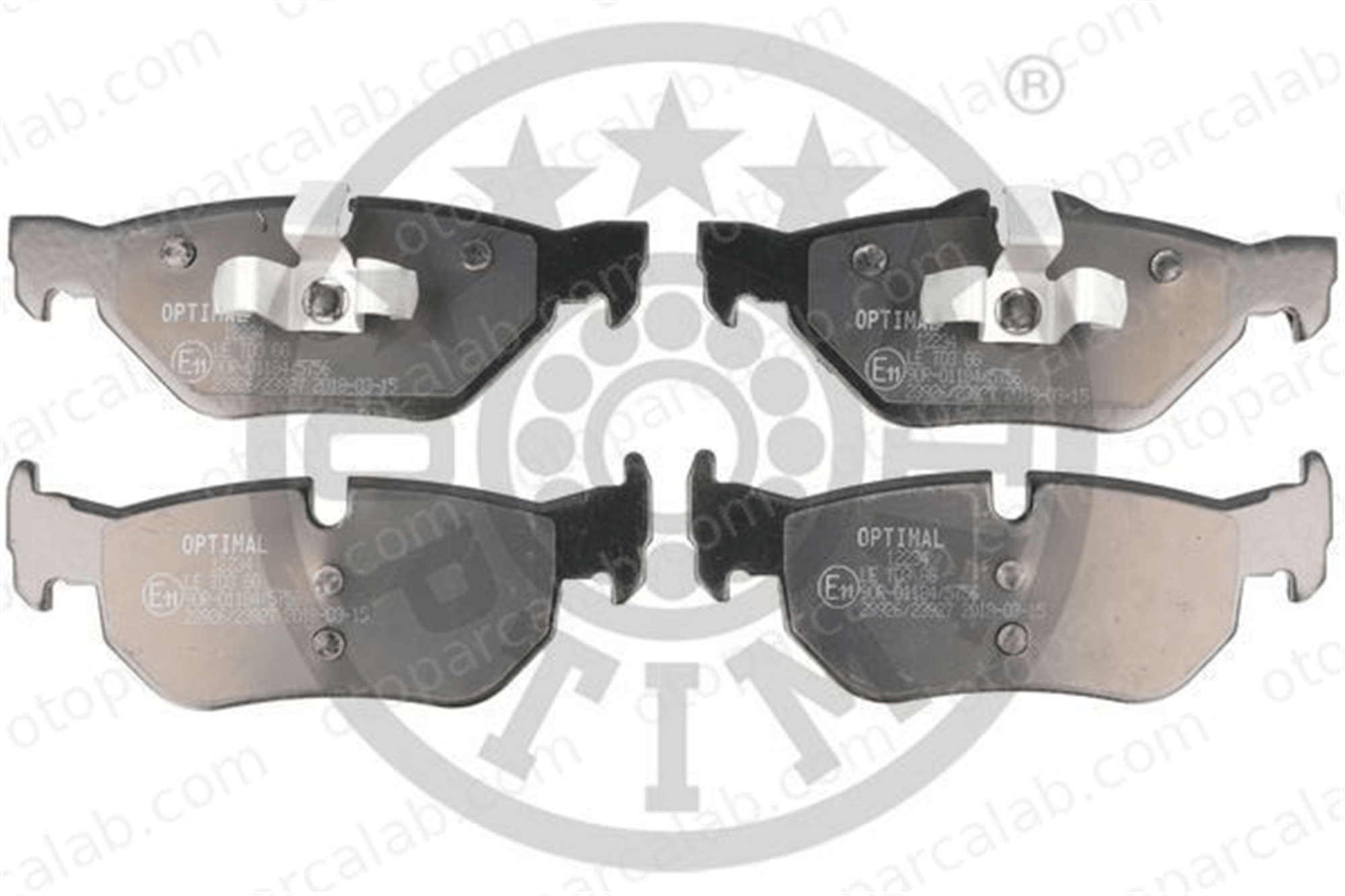 OPTIMAL BP-12234 Fren Disk Balata Ön BMW 3 Touring 3 BP12234 34216767148