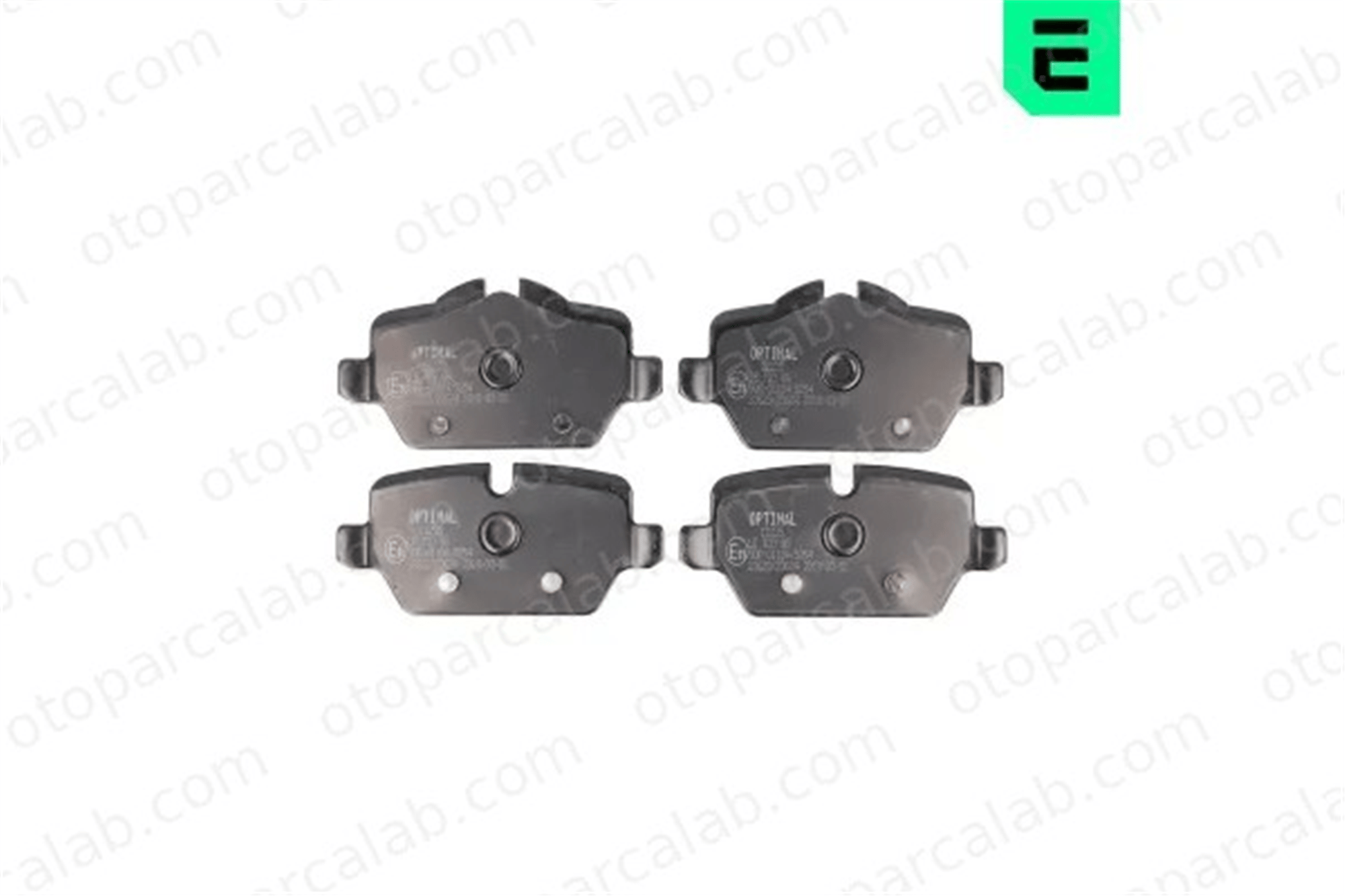 OPTIMAL BP-12235 Fren Disk Balata Arka BMW 1 MINI MINI COUNTRYMAN 34219804739 34216788183