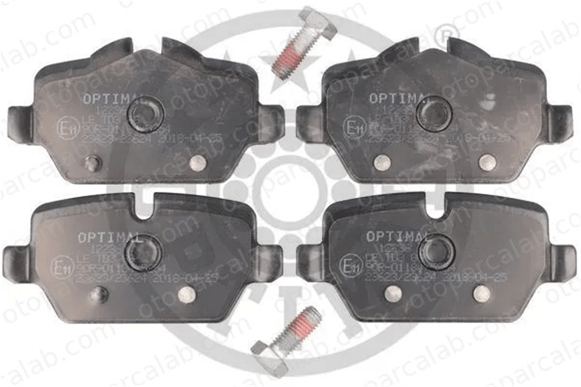 OPTIMAL BP-12236 Fren Disk Balata Ön BMW 1 MINI MINI COUNTRYMAN BP12236 34216788183