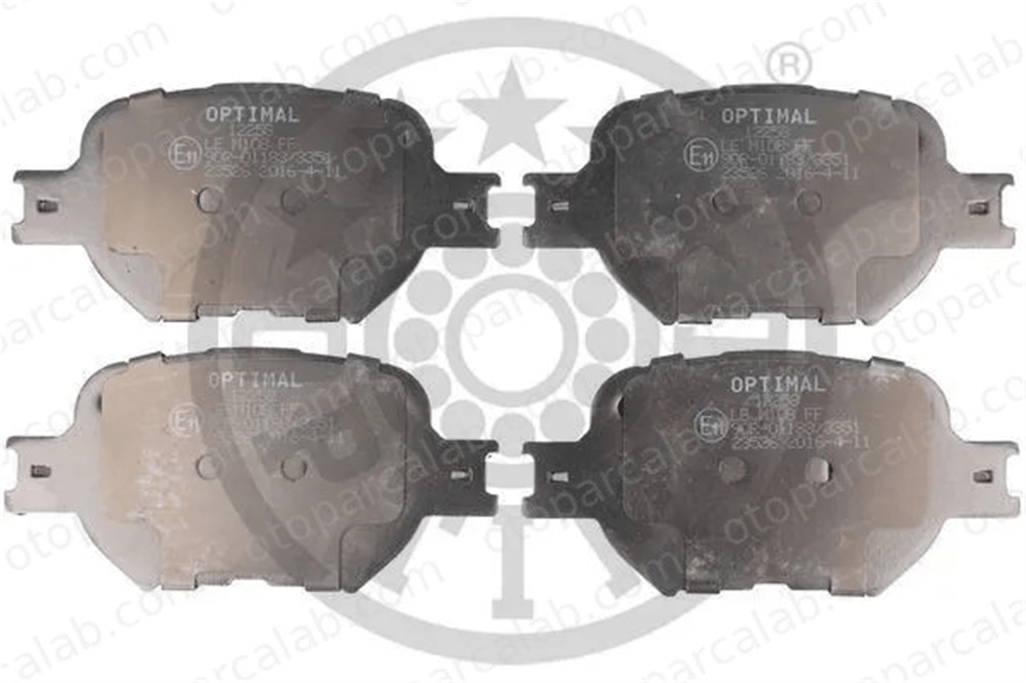 OPTIMAL BP-12258 Fren Disk Balata Ön TOYOTA CELICA Coupe COROLLA Verso 446513030 446520500