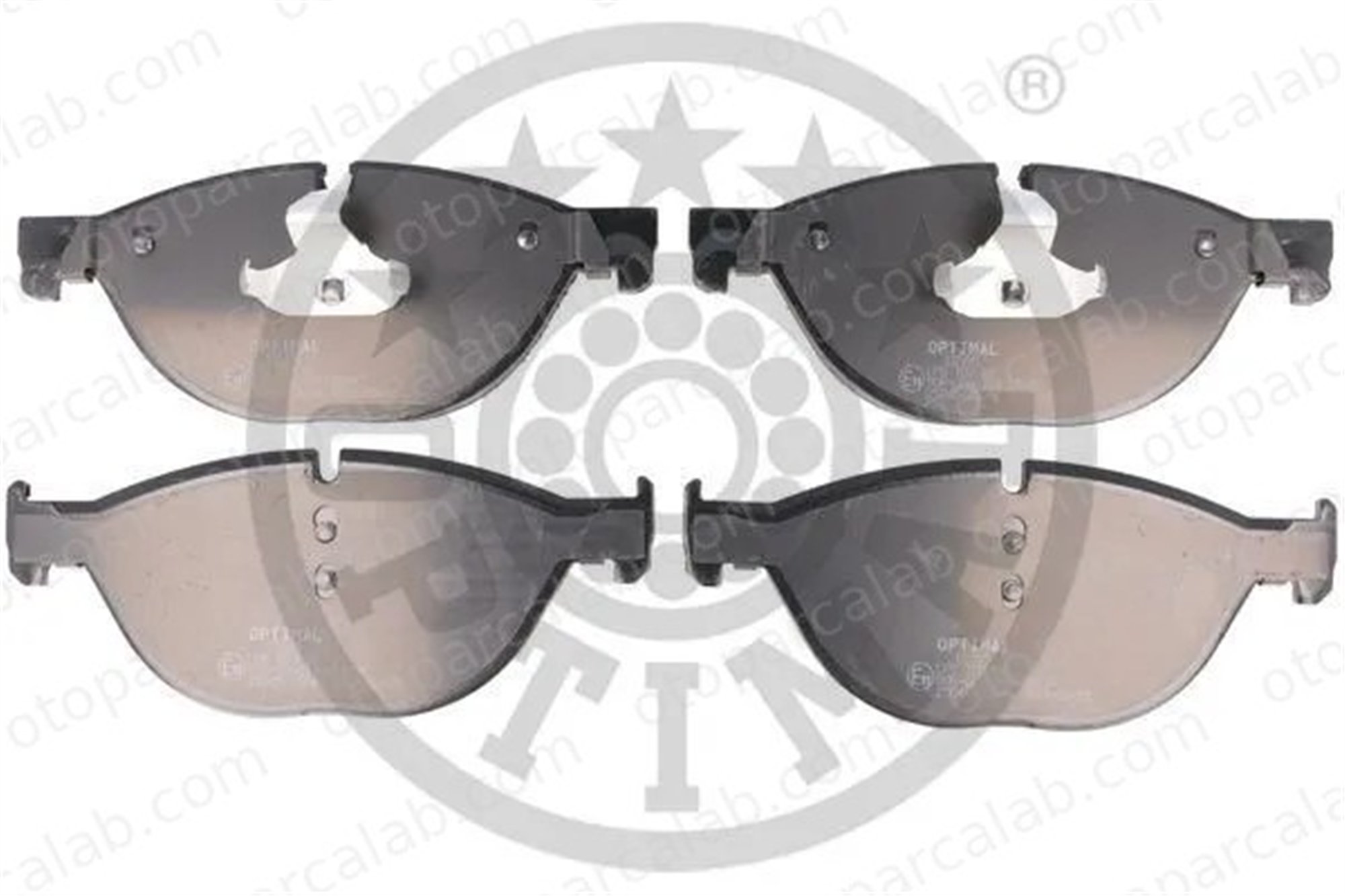 OPTIMAL BP-12395 Fren Disk Balata Ön BMW 5 5 Touring BP12395 34116775322