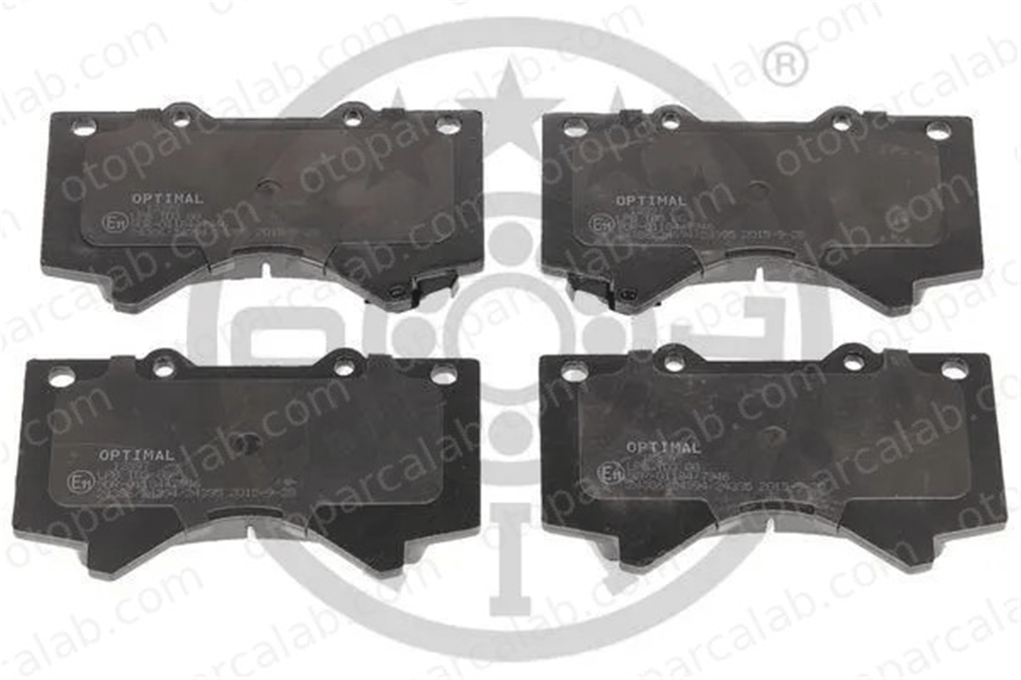 OPTIMAL BP-12397 Fren Disk Balata Ön TOYOTA LAND CRUISER 200 LAND CRUISER 446560280 0446560280