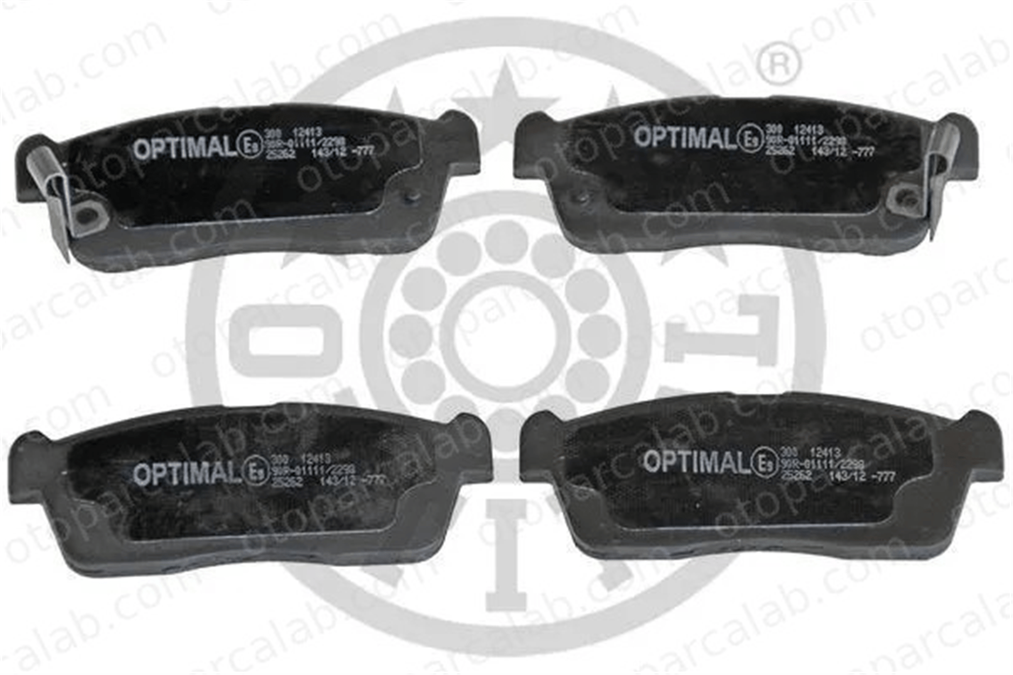 OPTIMAL BP-12413 Fren Disk Balata Ön SUZUKI IGNIS II DAIHATSU SIRION 4465B1110000 04465B1110000