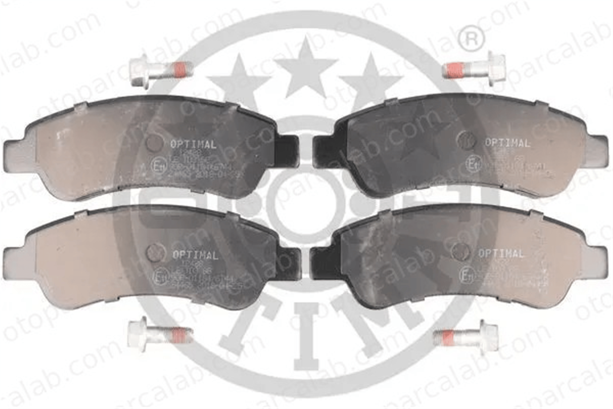 OPTIMAL BP-12428 Fren Disk Balata Arka FIAT DUCATO Panelvan/Van DUCATO Platform şasi 425359 425360
