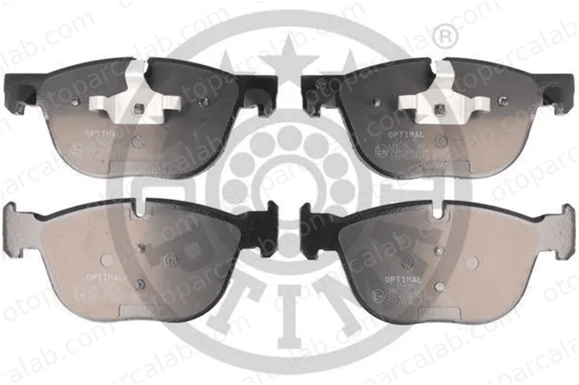 OPTIMAL BP-12434 Fren Disk Balata Ön BMW X5 X6 BP12434 34114074370