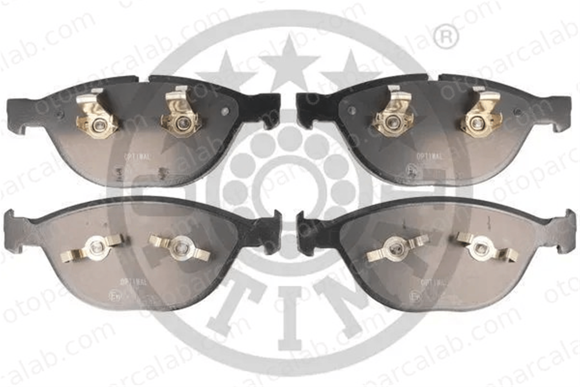 OPTIMAL BP-12500 Fren Disk Balata Ön BMW 5 5 Touring BP12500 34116763652
