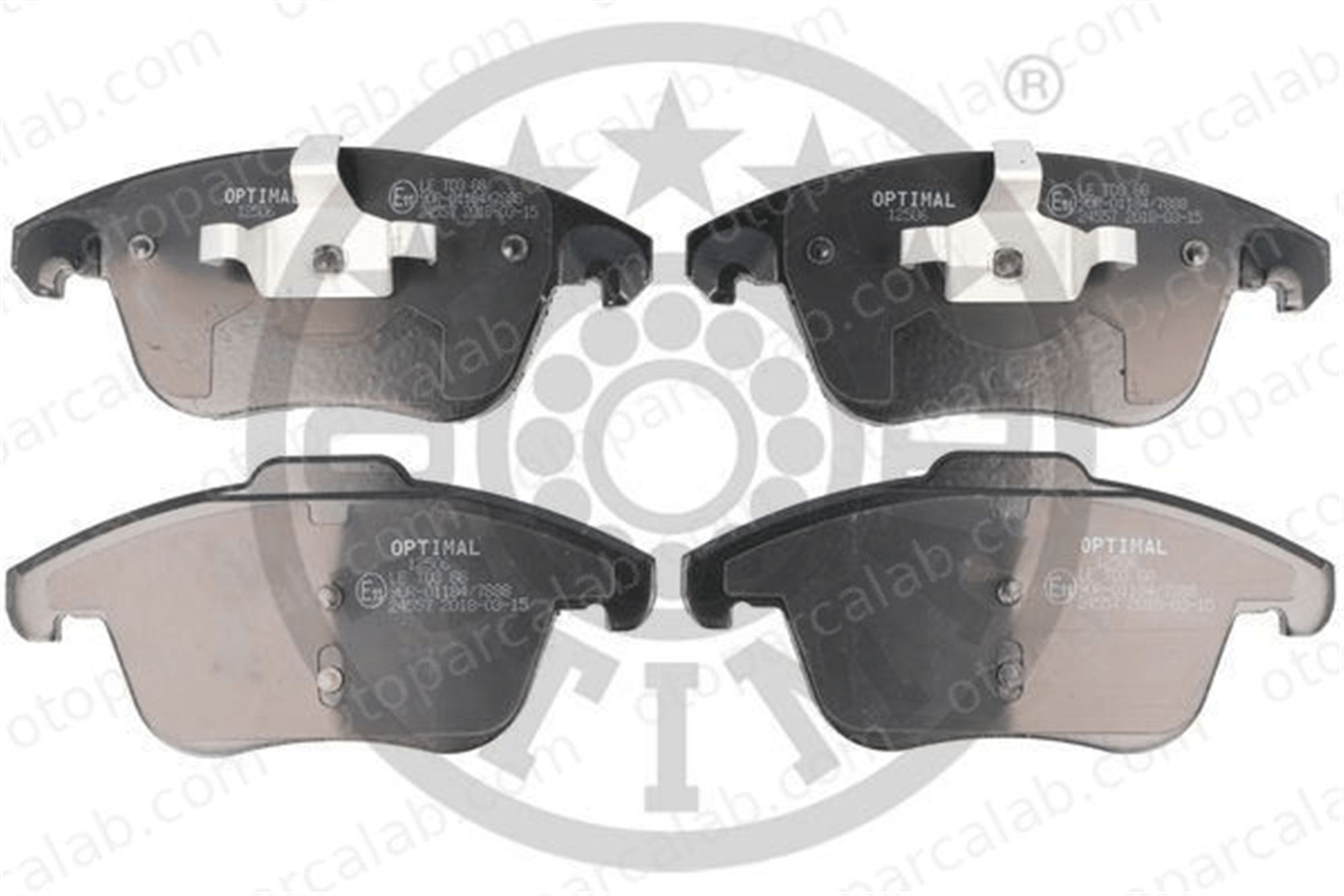 OPTIMAL BP-12506 Fren Disk Balata Ön PEUGEOT 208 I CITROËN DS5 1647874080 425362