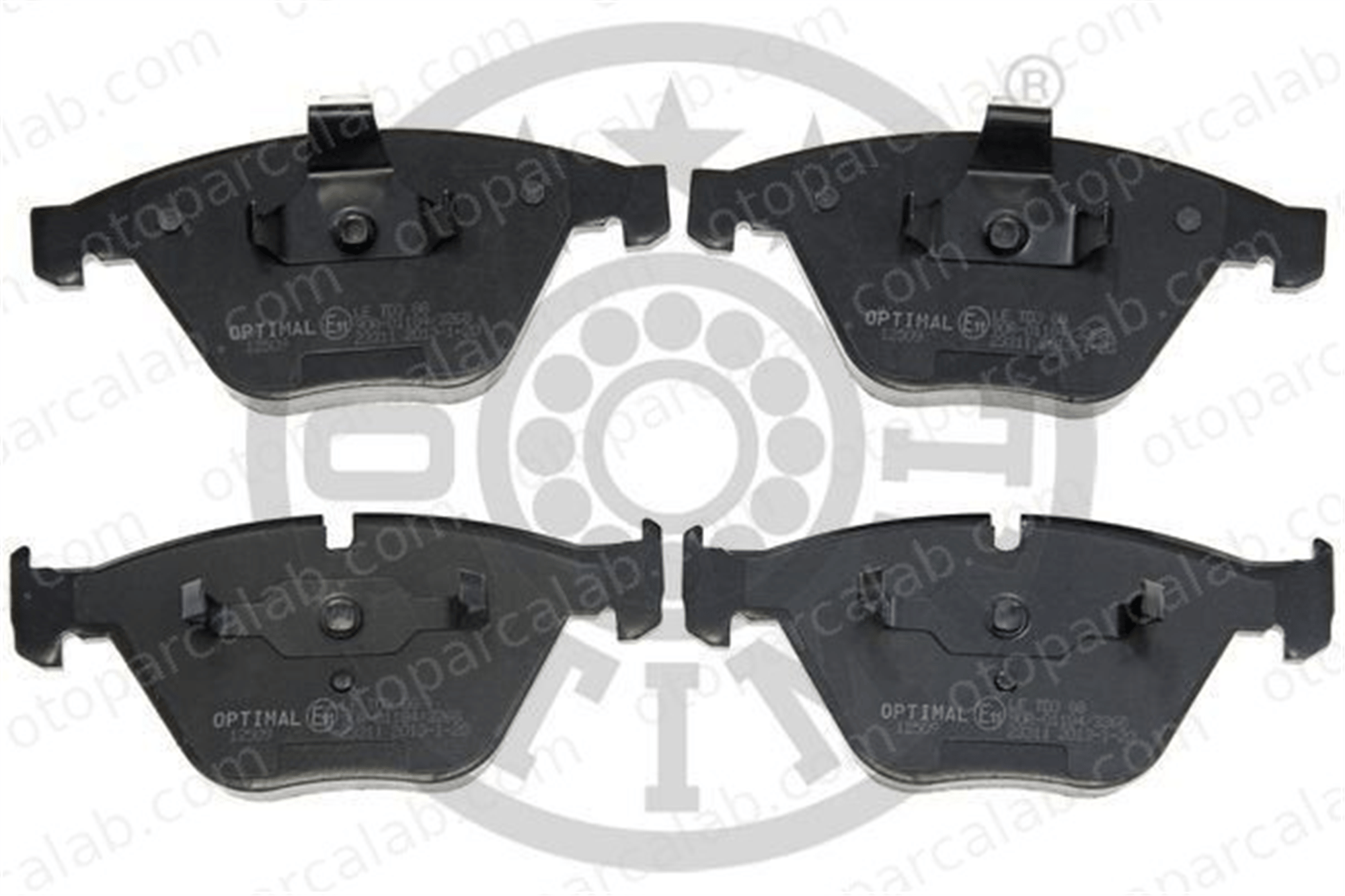 OPTIMAL BP-12509 Fren Disk Balata Ön BMW 3 Touring 3 BP12509 34116776161