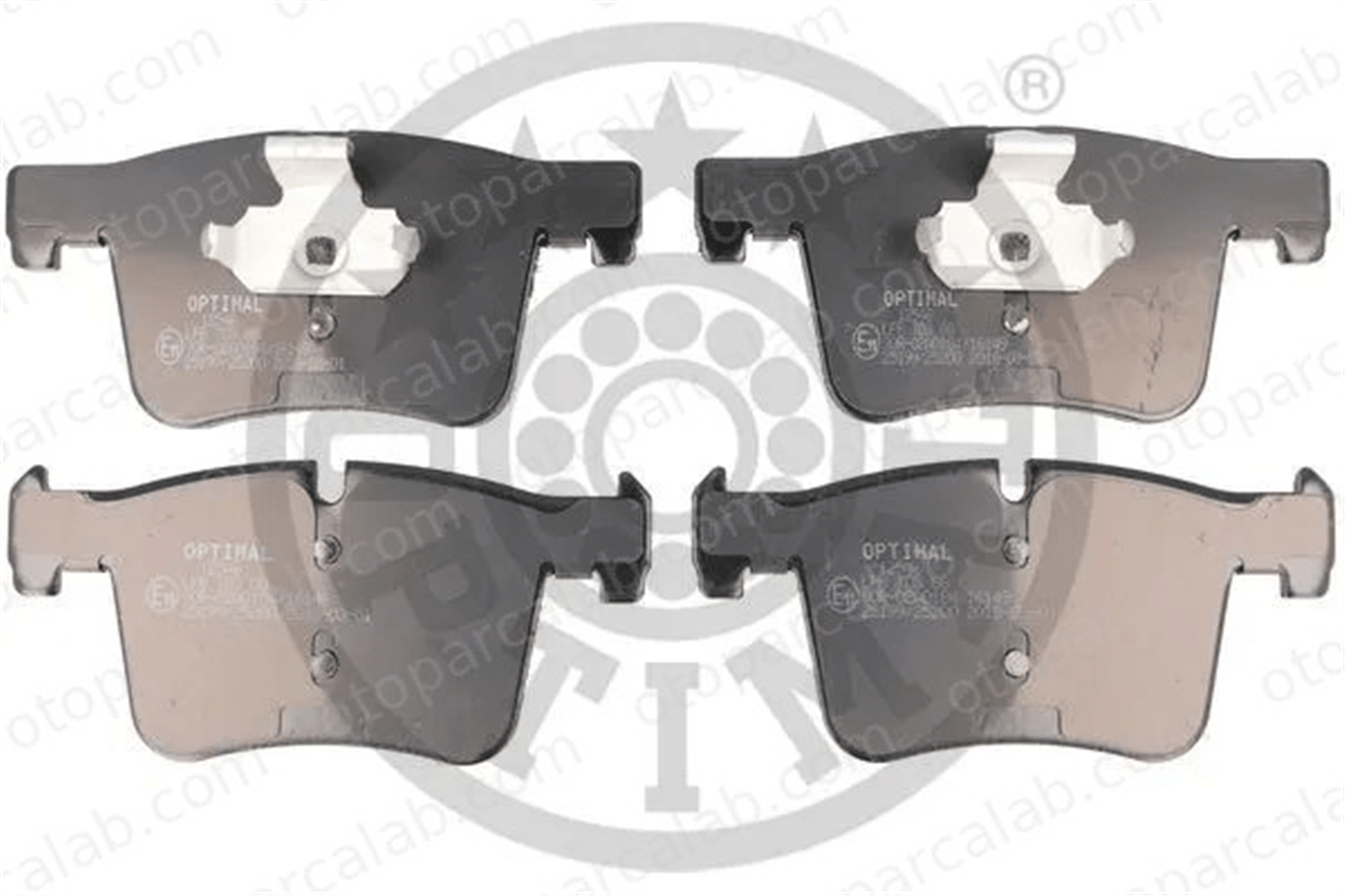 OPTIMAL BP-12546 Fren Disk Balata Ön BMW 3 3 Touring BP12546 34106799801