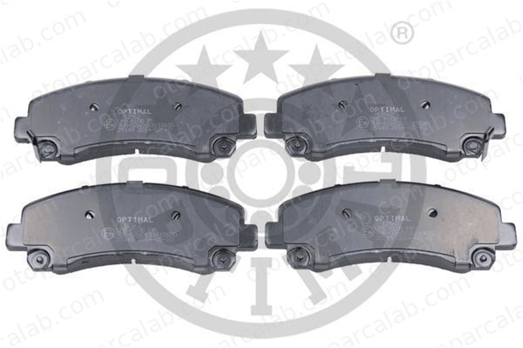 OPTIMAL BP-12562 Fren Disk Balata Ön ISUZU D-MAX I D-MAX II 94770229 8980791040