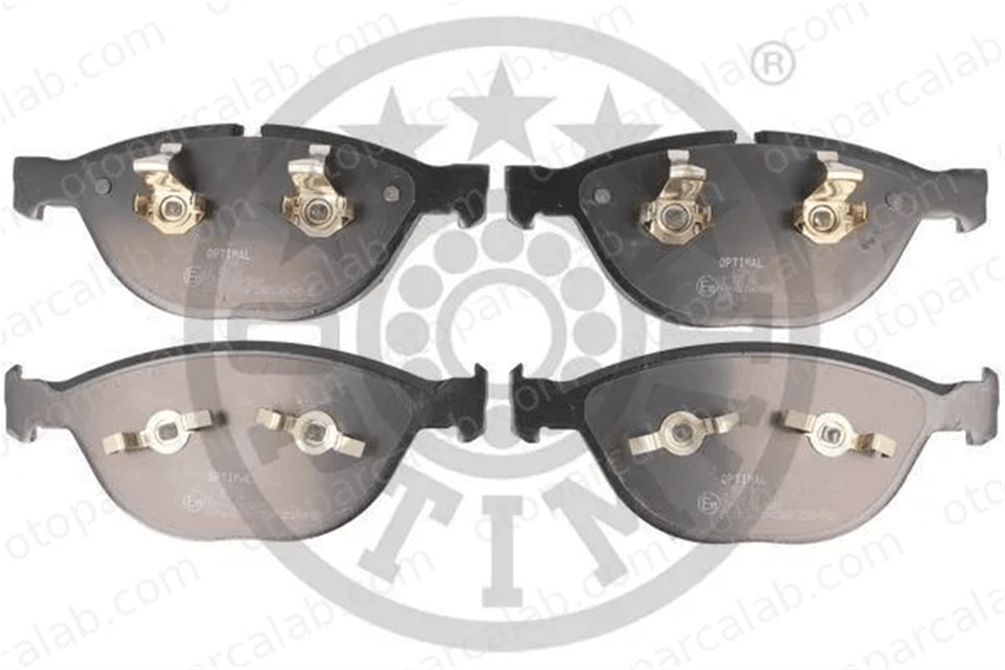 OPTIMAL BP-12596 Fren Disk Balata Ön JAGUAR XK II Cabrio XK II Coupe BP12596 34112284065