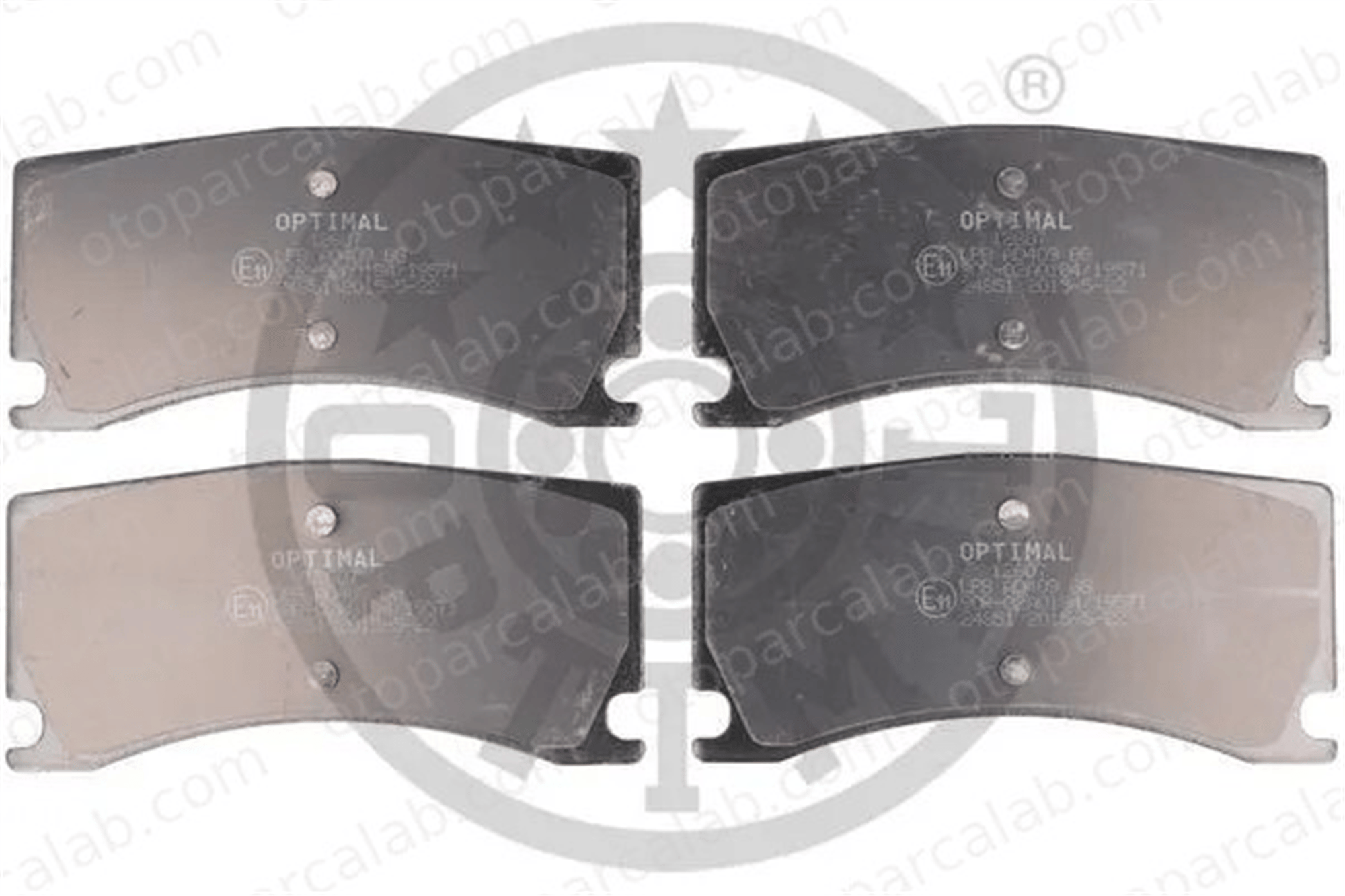 OPTIMAL BP-12607 Fren Disk Balata Ön PEUGEOT 308 II RCZ C2P15994