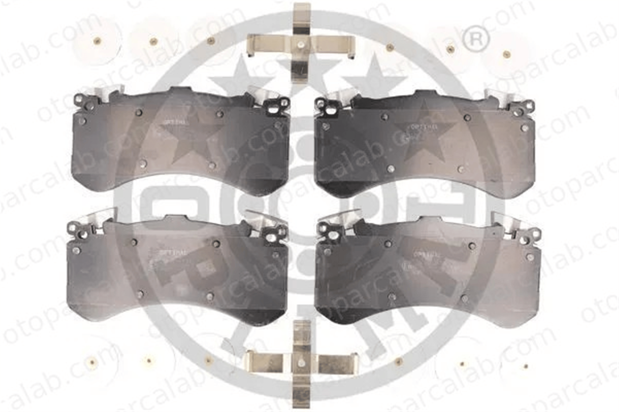 OPTIMAL BP-12614 Fren Disk Balata Ön AUDI A6 C7 A6 C7 Avant 4G0698151F 4H0698151F