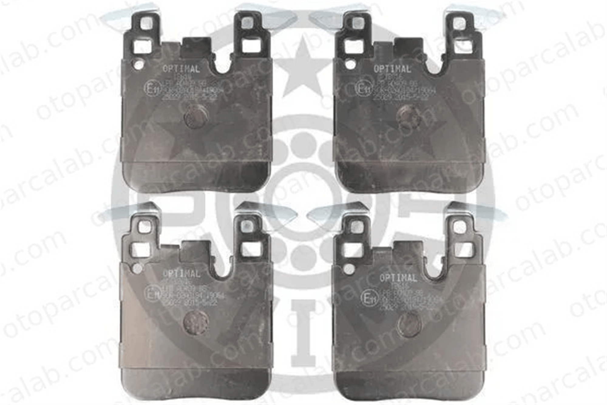 OPTIMAL BP-12616 Fren Disk Balata Ön BMW 1 3 BP12616 34216855474
