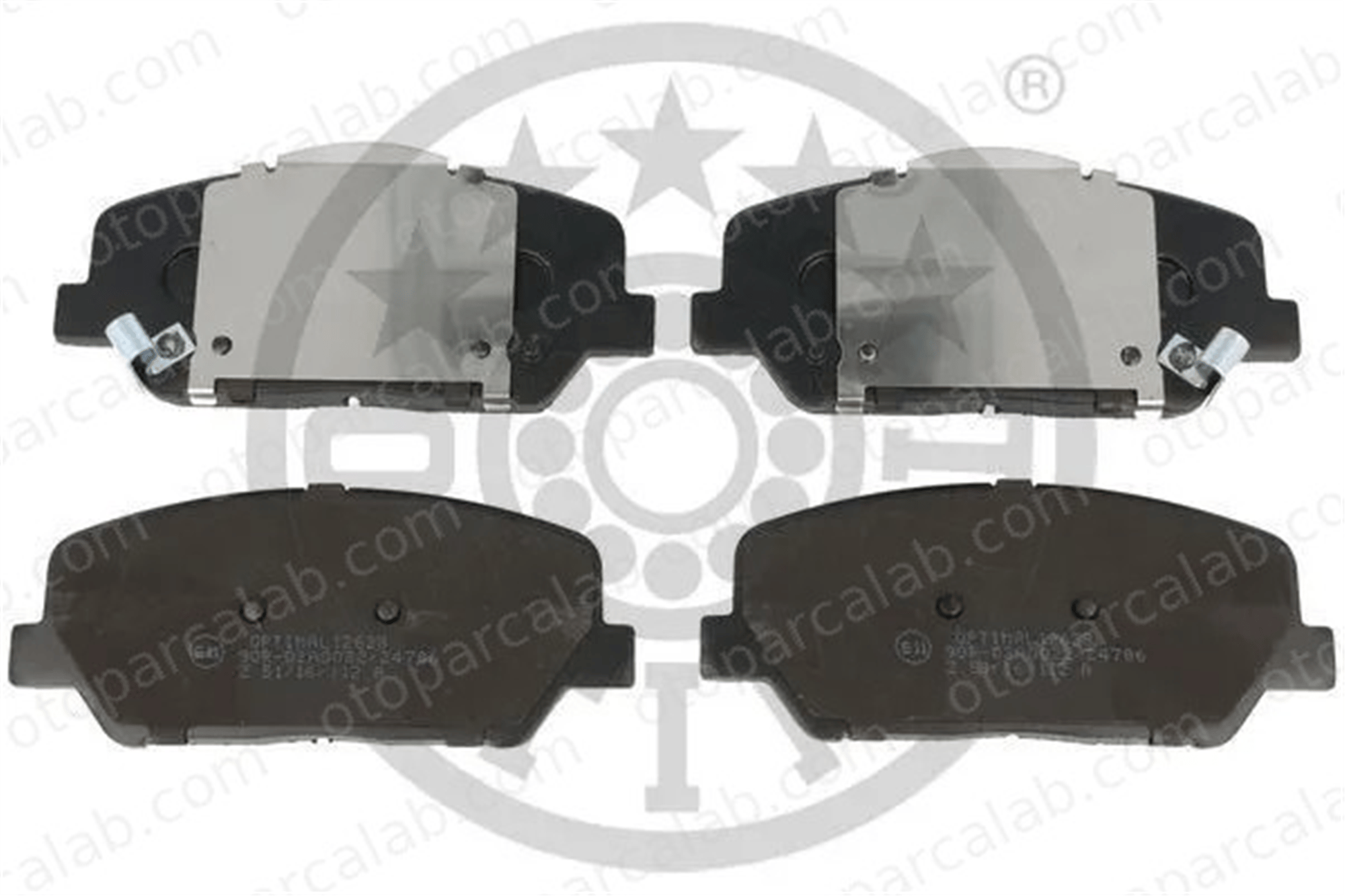 OPTIMAL BP-12628 Fren Disk Balata Ön KIA CEE'D HYUNDAI i30 581012VA70 58101A6A20