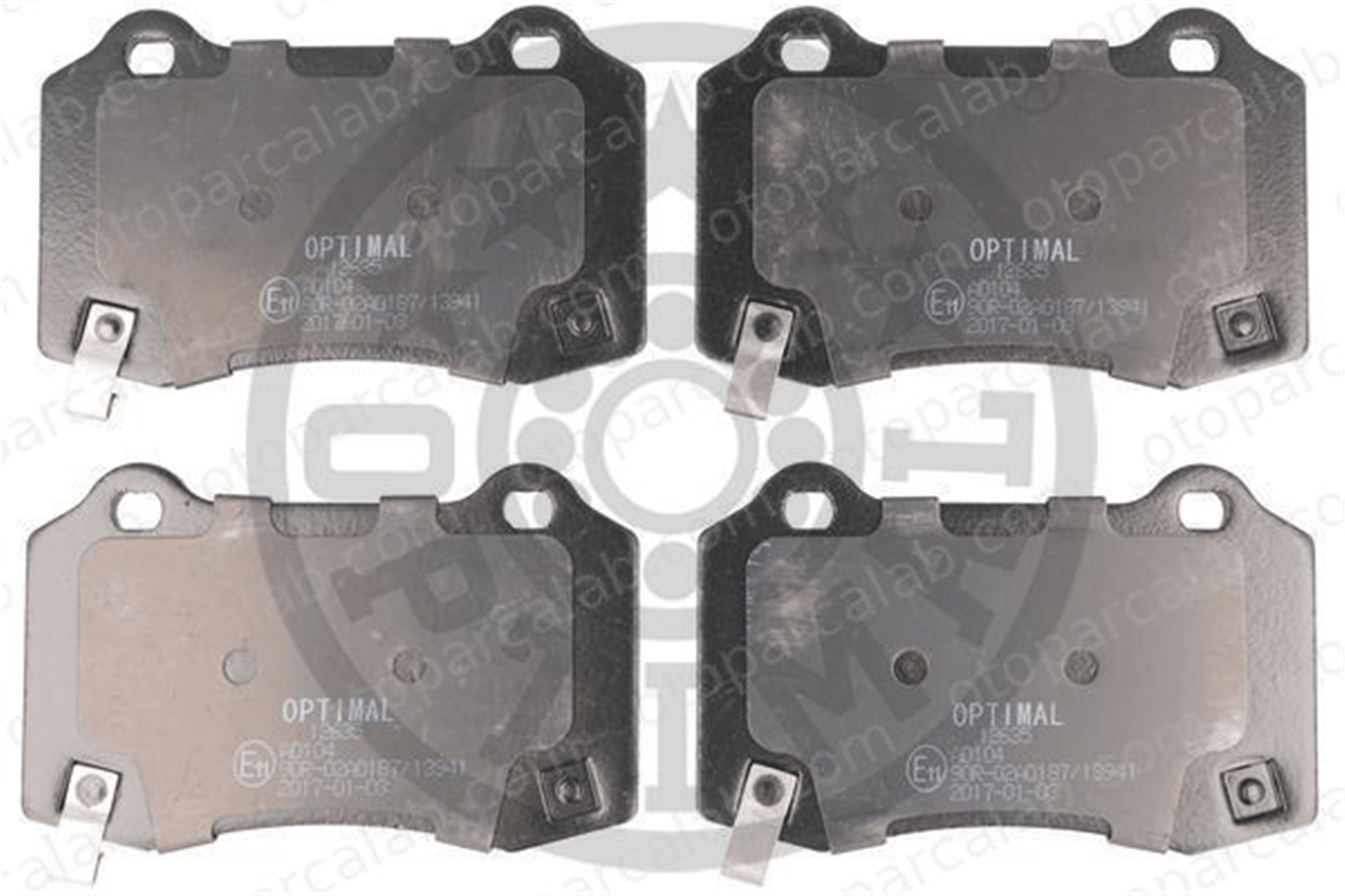 OPTIMAL BP-12635 Fren Disk Balata Ön CHRYSLER 300C JEEP GRAND CHEROKEE IV 5174327AA 05174327AA