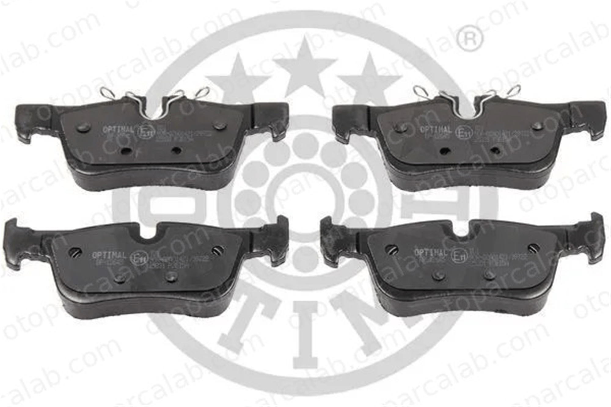 OPTIMAL BP-12645 Fren Disk Balata Arka BMW X2 X1 34201543683 34216859917