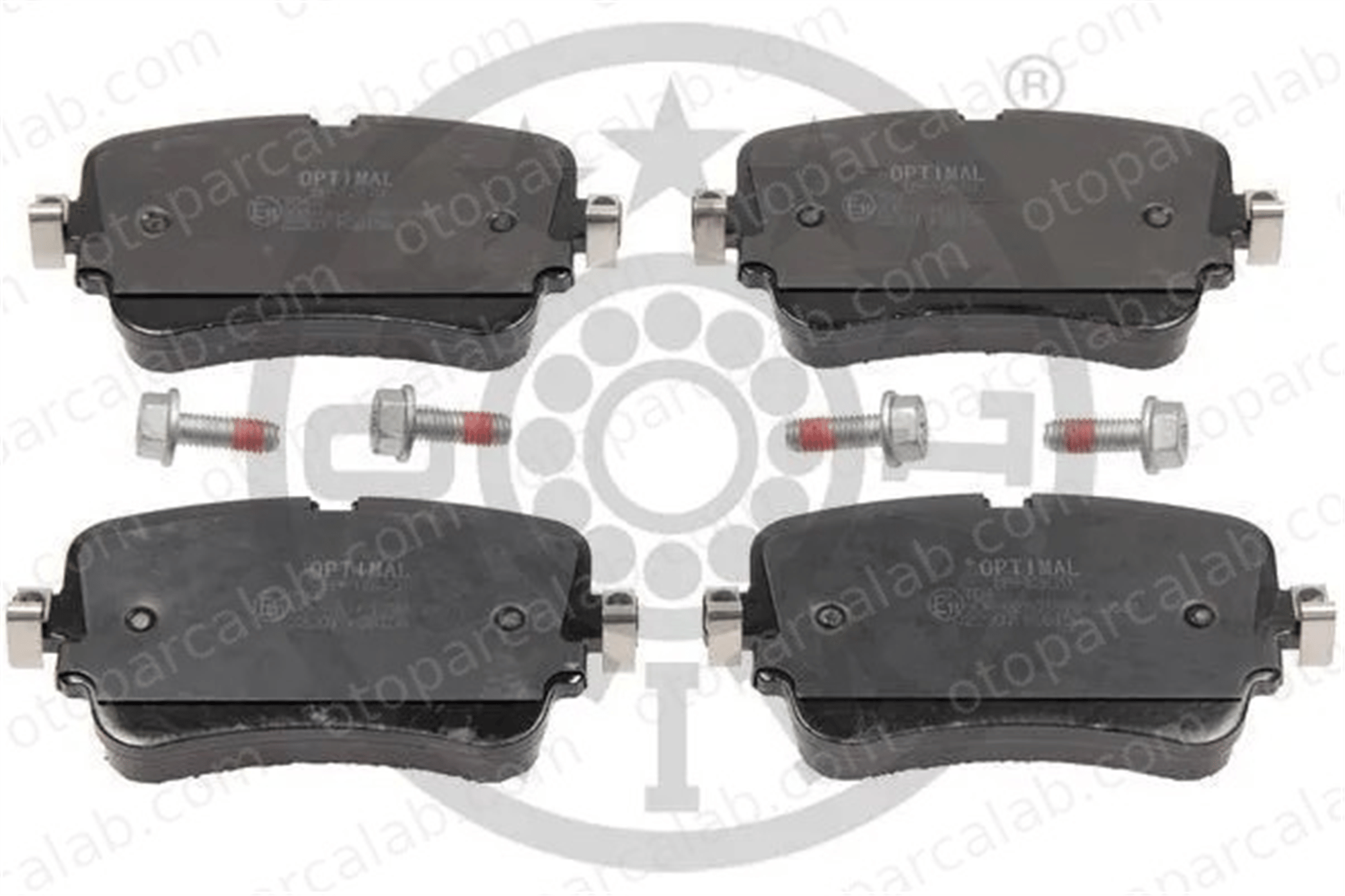OPTIMAL BP-12670 Fren Disk Balata Ön AUDI A6 C8 A6 C8 Avant 4M0698451F 4M0698451G